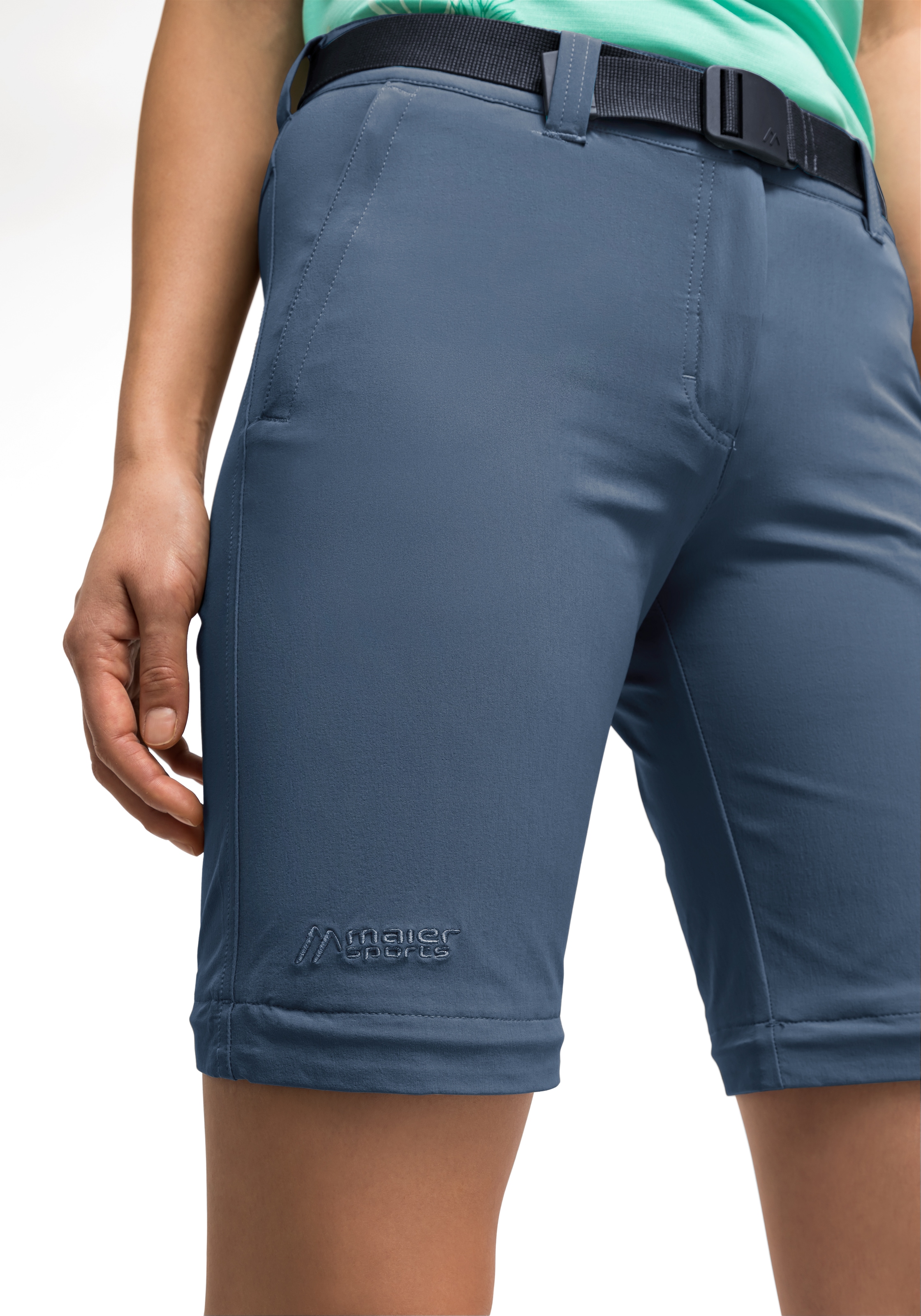 Maier Sports Funktionshose »Nata 2«, Damen Wanderhose, zipp-off Outdoor-Hose, 3 Taschen, Regular Fit