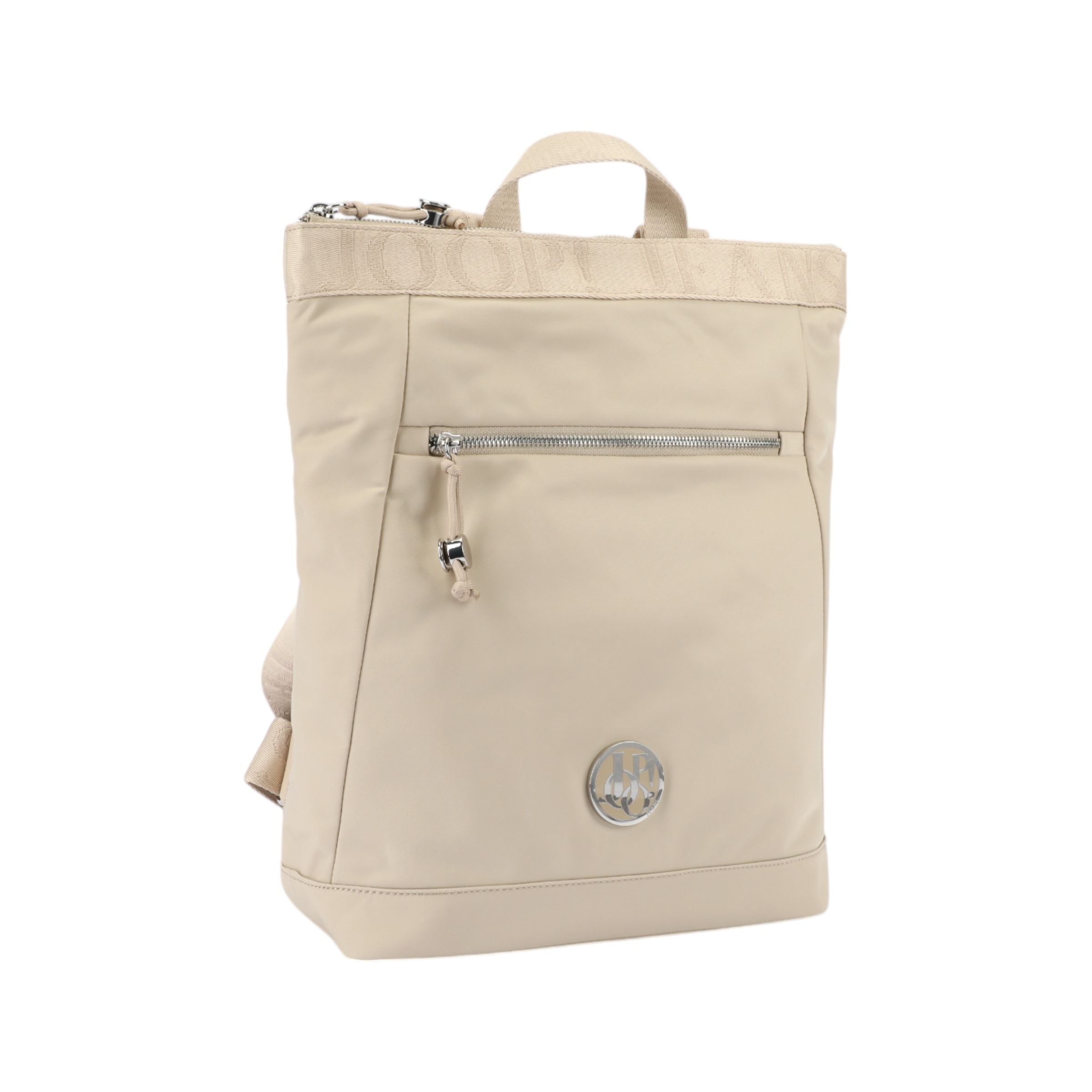 Joop Jeans Cityrucksack »lietissimo elva backpack lvz«, Freizeitrucksack mit Logo Schriftzug auf den Trageriemen