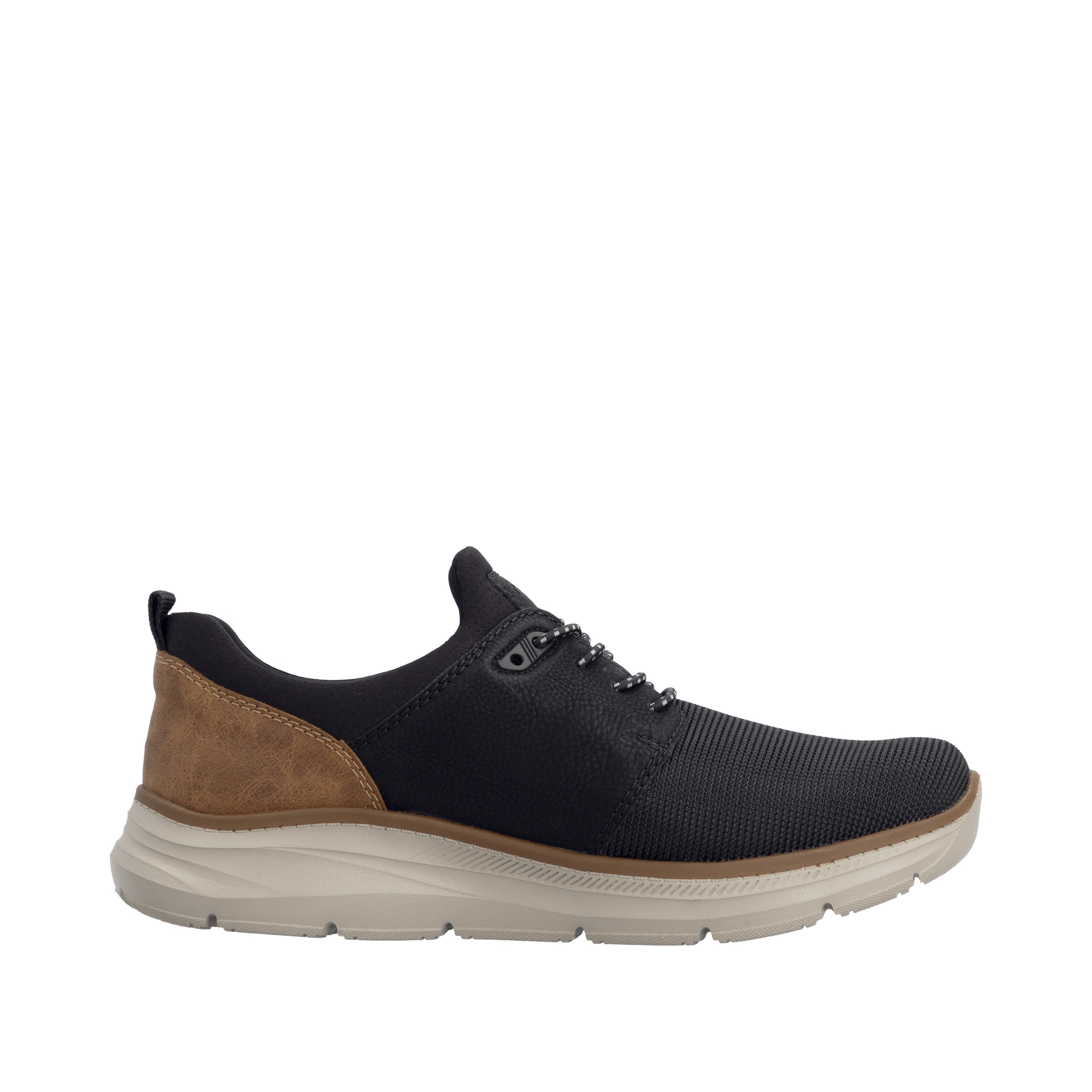 Rieker Slip-On Sneaker  Schlupfschuh, Halbschuh, Freizeitsneaker mit Gummizug, schmale Form
