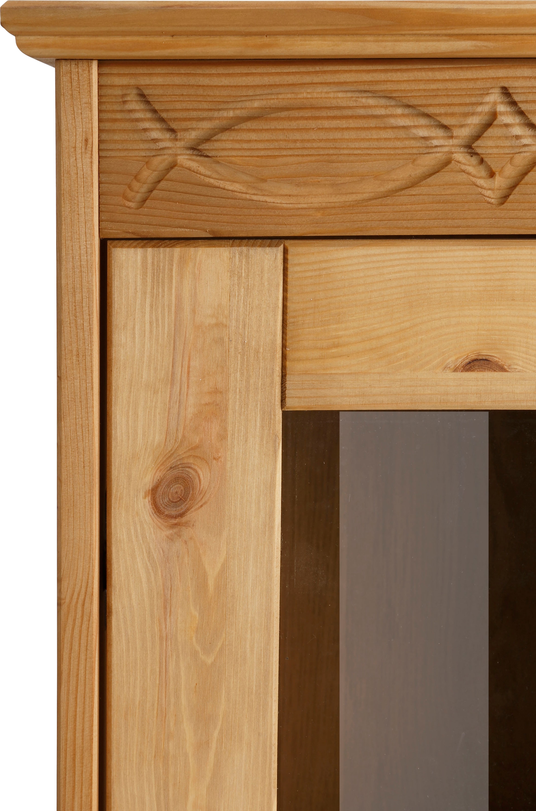 Home affaire Highboard »Indra«, Vitrine, Breite 86 cm
