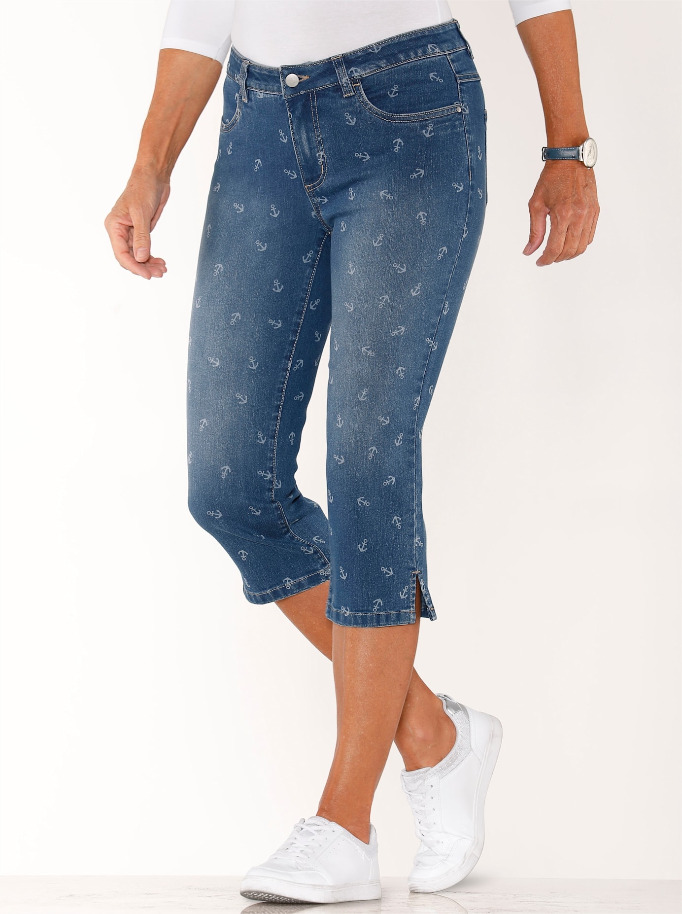 Caprijeans, (1 tlg.)