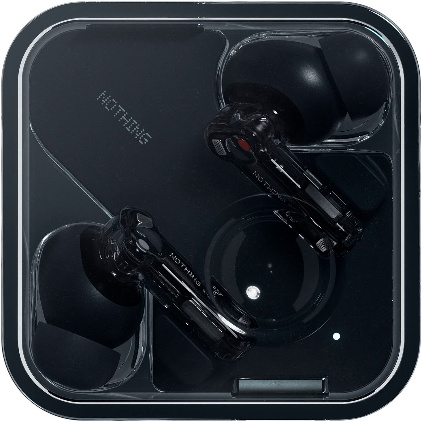 NOTHING In-Ear-Kopfhörer »Ear«, Bluetooth, Active Noise Cancelling (ANC)-LED Ladestandsanzeige