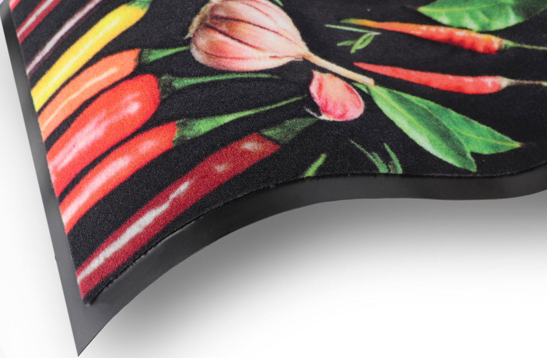 Textil Chili-Kräuter 50x150 rechteckig, Primaflor-Ideen »CHILI in Küchenläufer HERBS«, Größe Küche cm, rutschhemmend, Motiv,