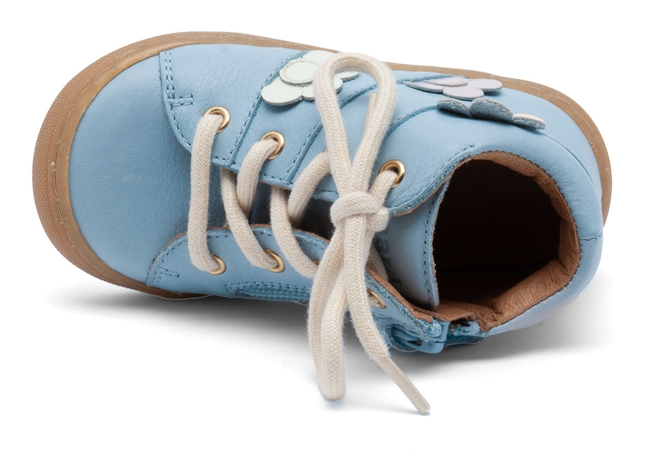 Bisgaard Lauflernschuh »ulrikka Weite: normal«, Sneaker aus vegetabil gegerbtem Leder, Größenschablone zum Download