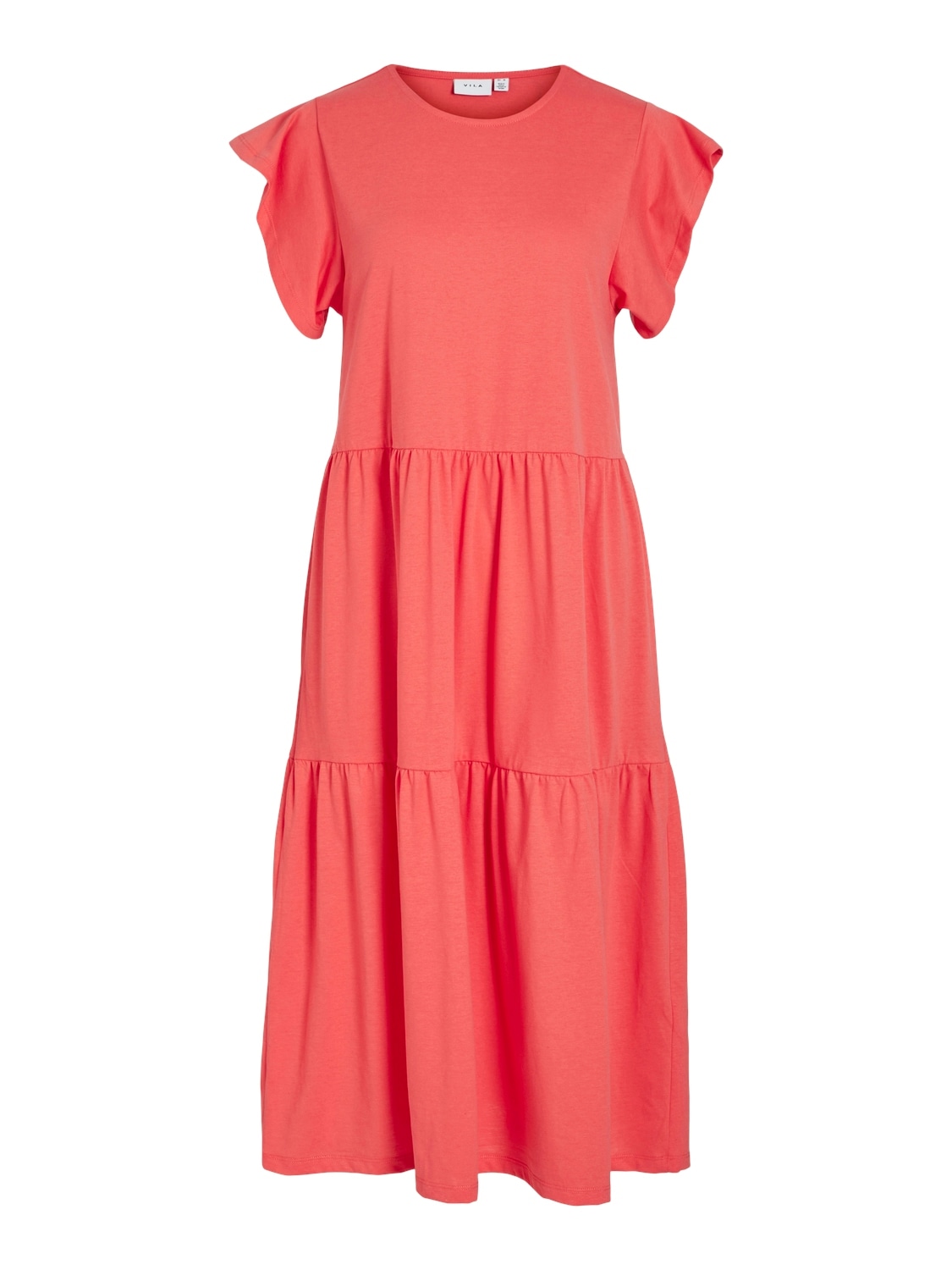 Vila Sommerkleid »VISUMMER S/S MIDI DRESS - NOOS«