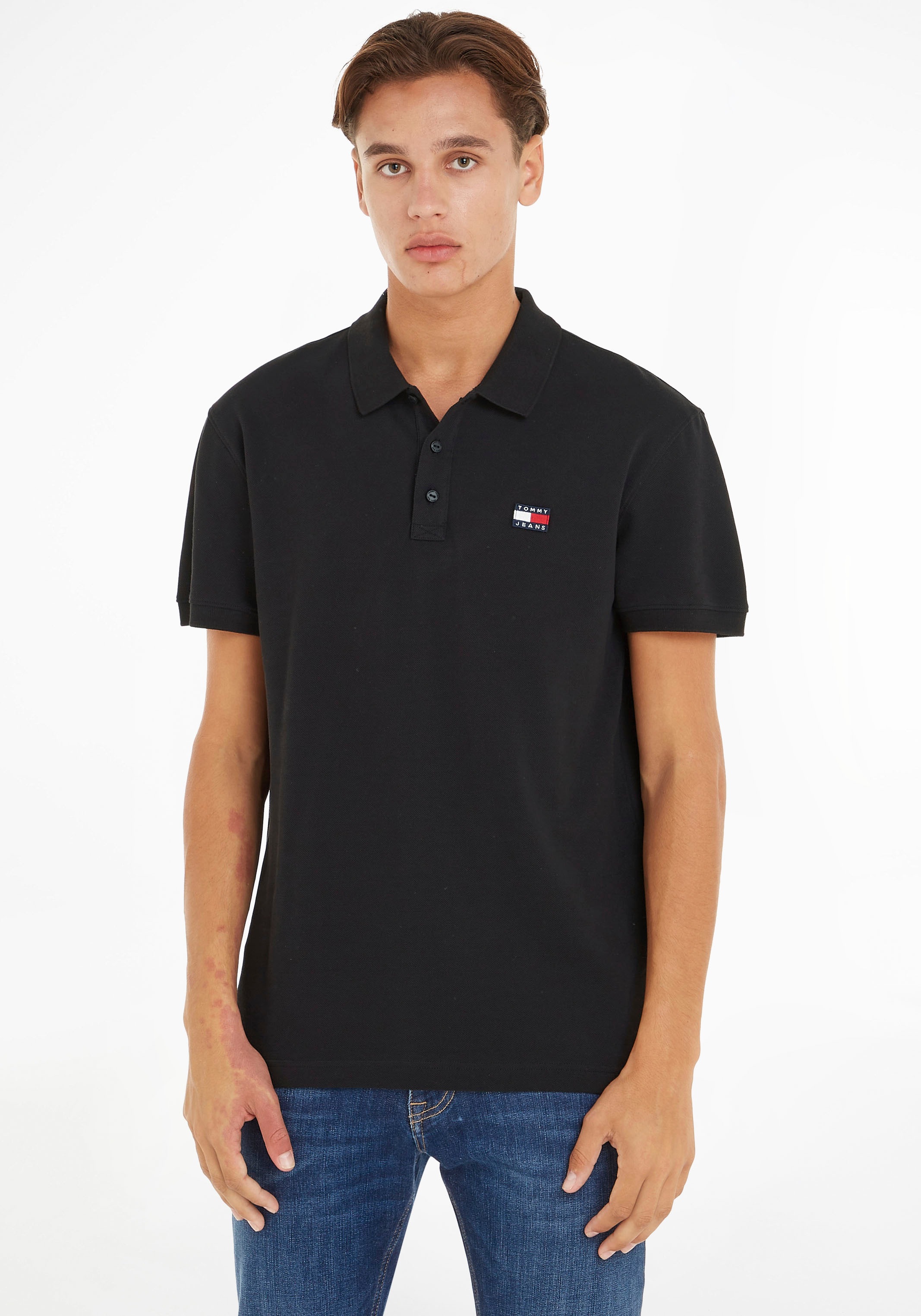 Tommy Jeans Poloshirt »TJM CLSC XS BADGE POLO«, mit 3-Knopf-Form kaufen