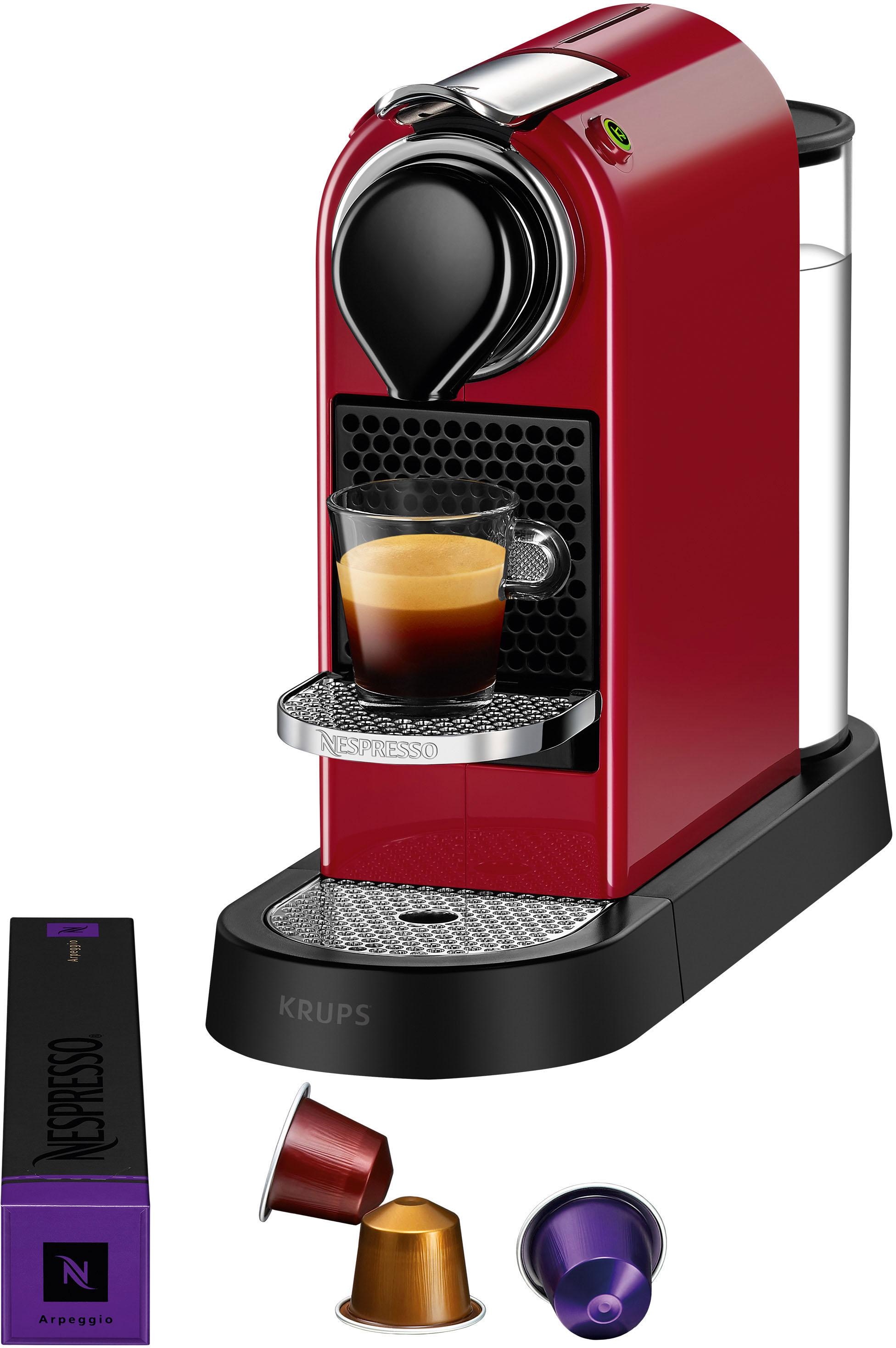 14 Nespresso Krups«, Kapseln Kapselmaschine XXL Willkommenspaket New inkl. Jahren 1 Garantie 3 »XN7415 Wassertank: mit L, mit CitiZ von