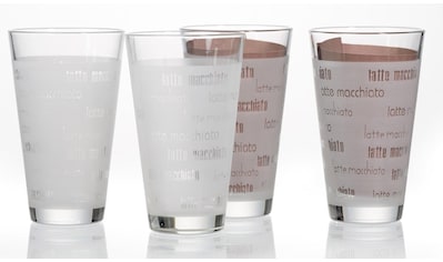 Ritzenhoff & Breker Latte-Macchiato-Glas »Chicco«, (Set, 4 tlg., (4 Becher),... kaufen