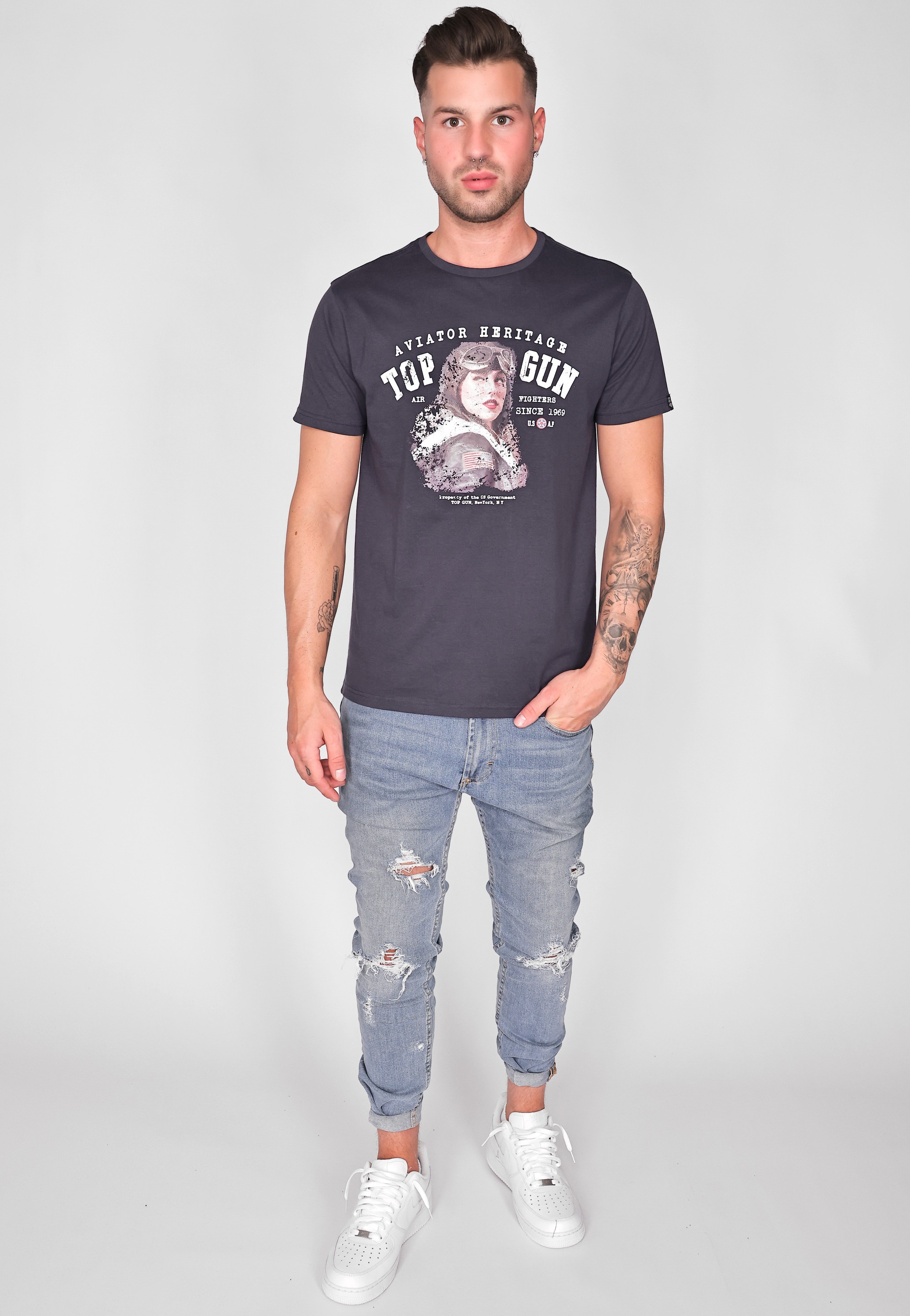 TOP GUN T-Shirt »T-Shirt TG20213028«