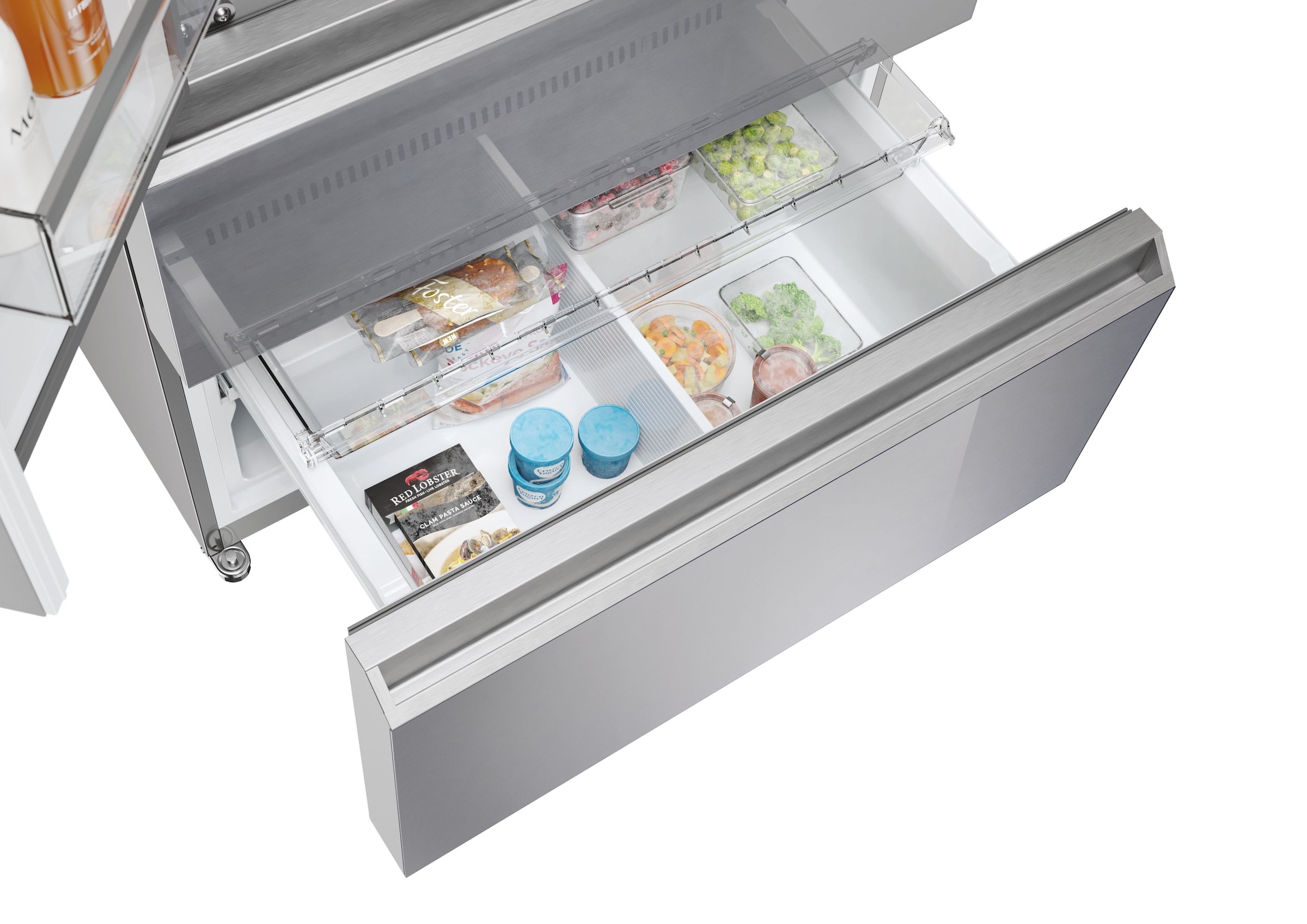 Haier French Door FD 90 SERIES 7 »HFR79F19EFGK«, 205 cm hoch, 60 cm breit, Eiswürfelbereiter mit Tank, HumidityZone