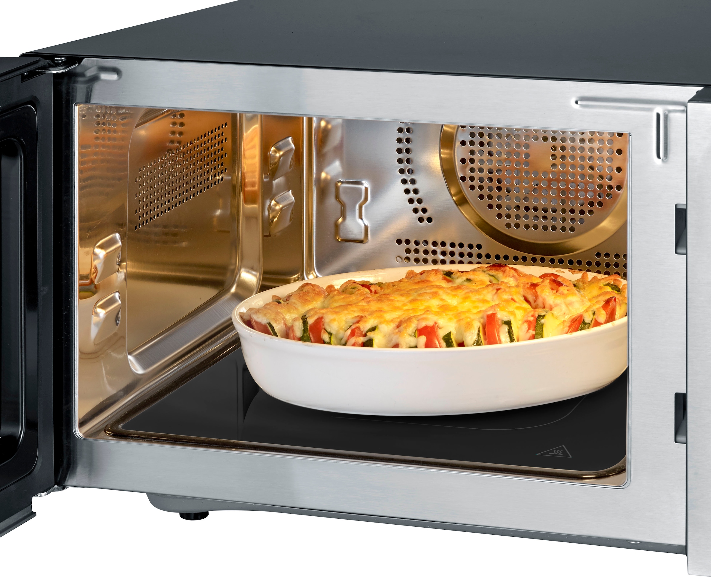 Severin Mikrowelle »MW 7777«, Mikrowelle-Heißluft-Grill, 900 W, mit 8 Automatikprogrammen