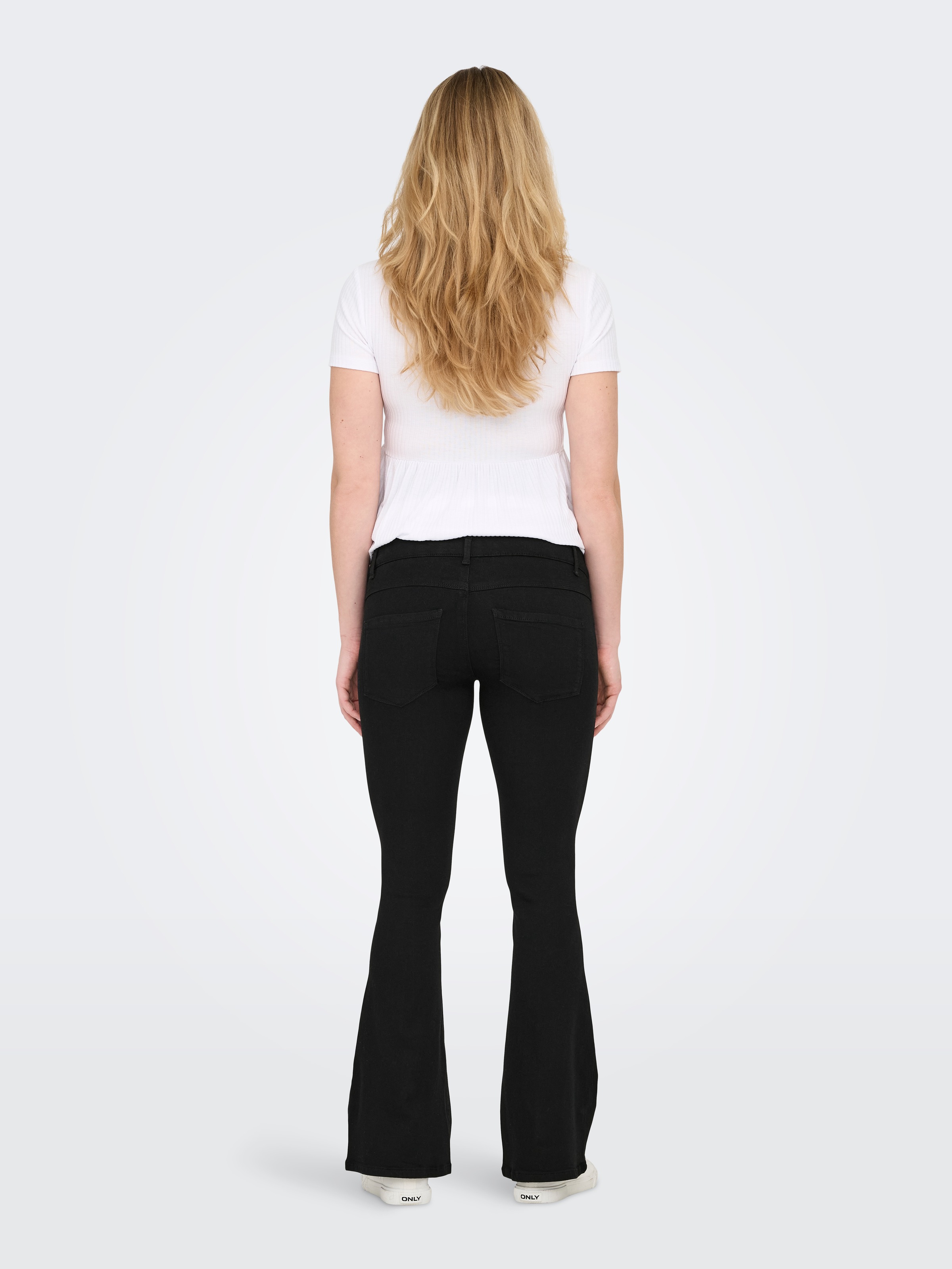 ONLY MATERNITY Push-up-Jeans »OLMRAIN LIFE REG PUSH UP FLARED NOOS«
