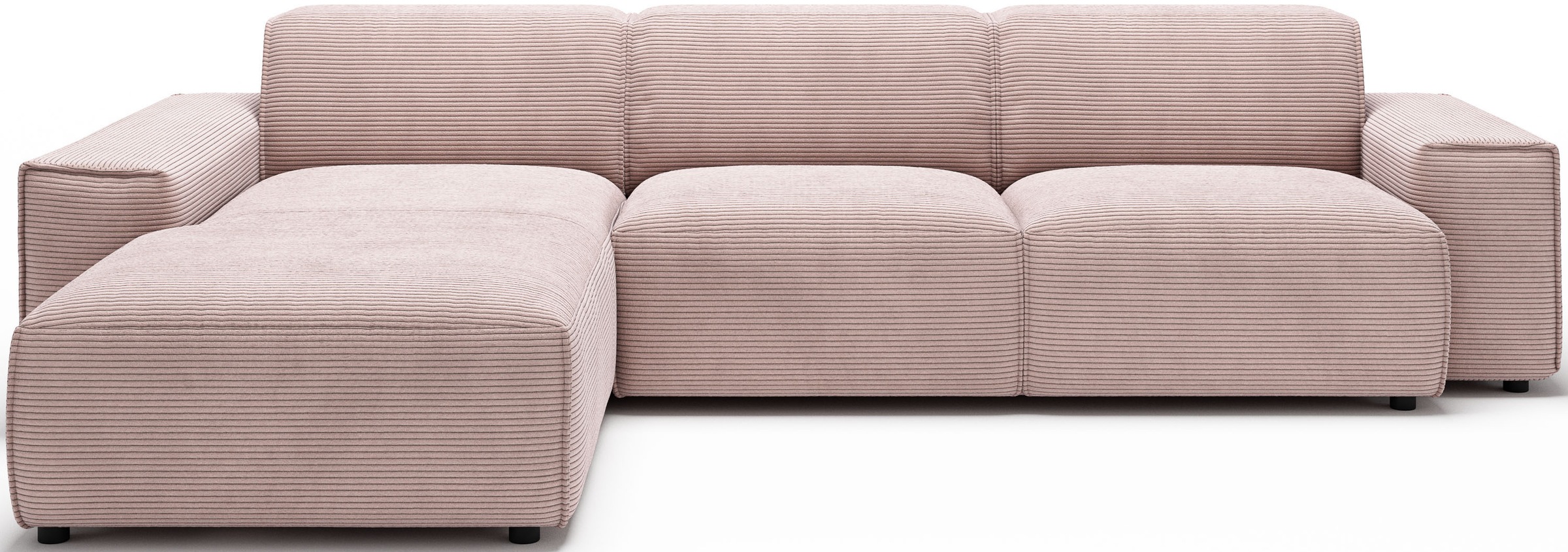 andas Ecksofa »Glimminge auch in Breitcord, Feincord, Bouclé + Easy care-Bezug«, L-Form, Breite 294, Zierkissen