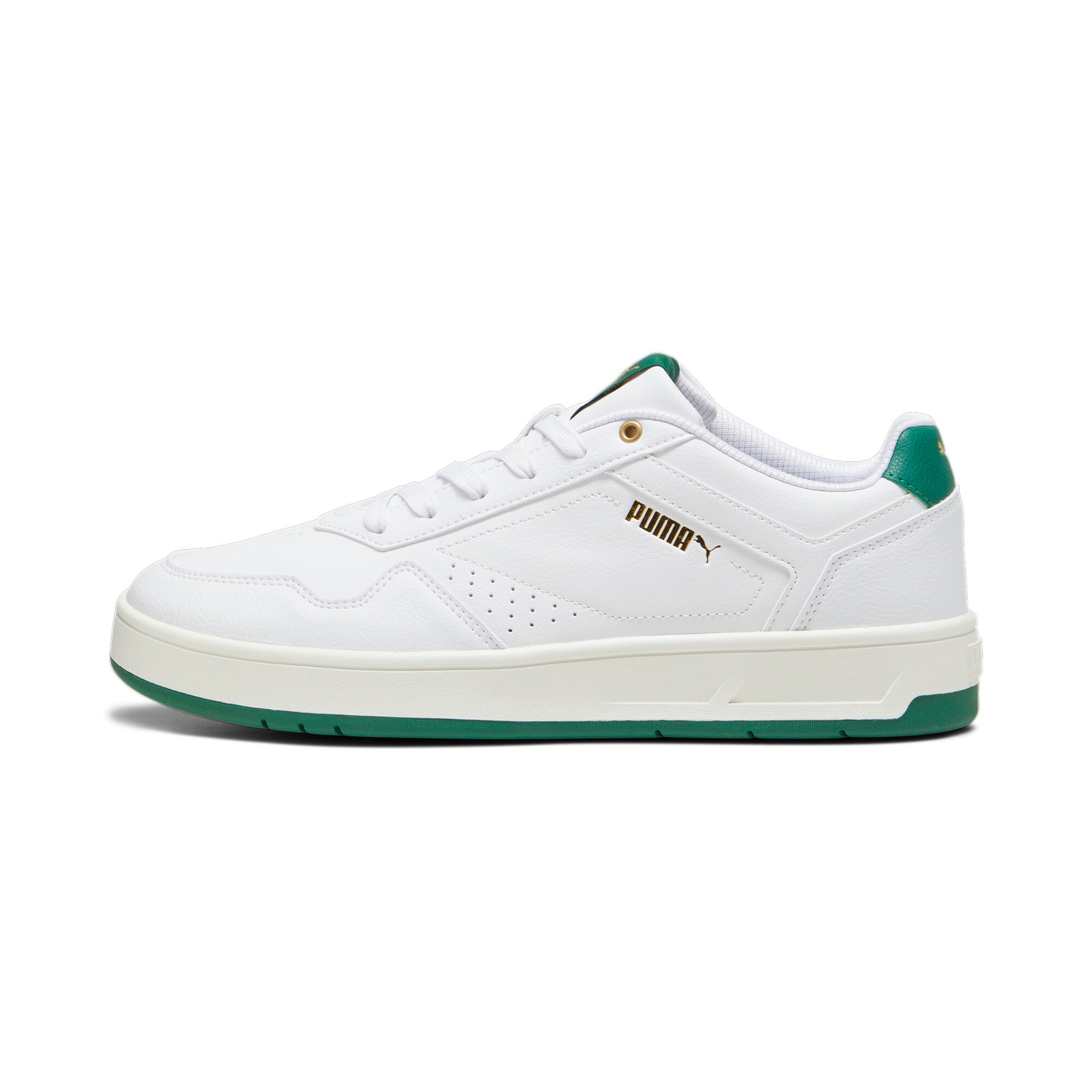 PUMA Sneaker »COURT CLASSIC«  für sportliche Einsätze, mit Gummi-Laufsohle, mit Schnürverschluss