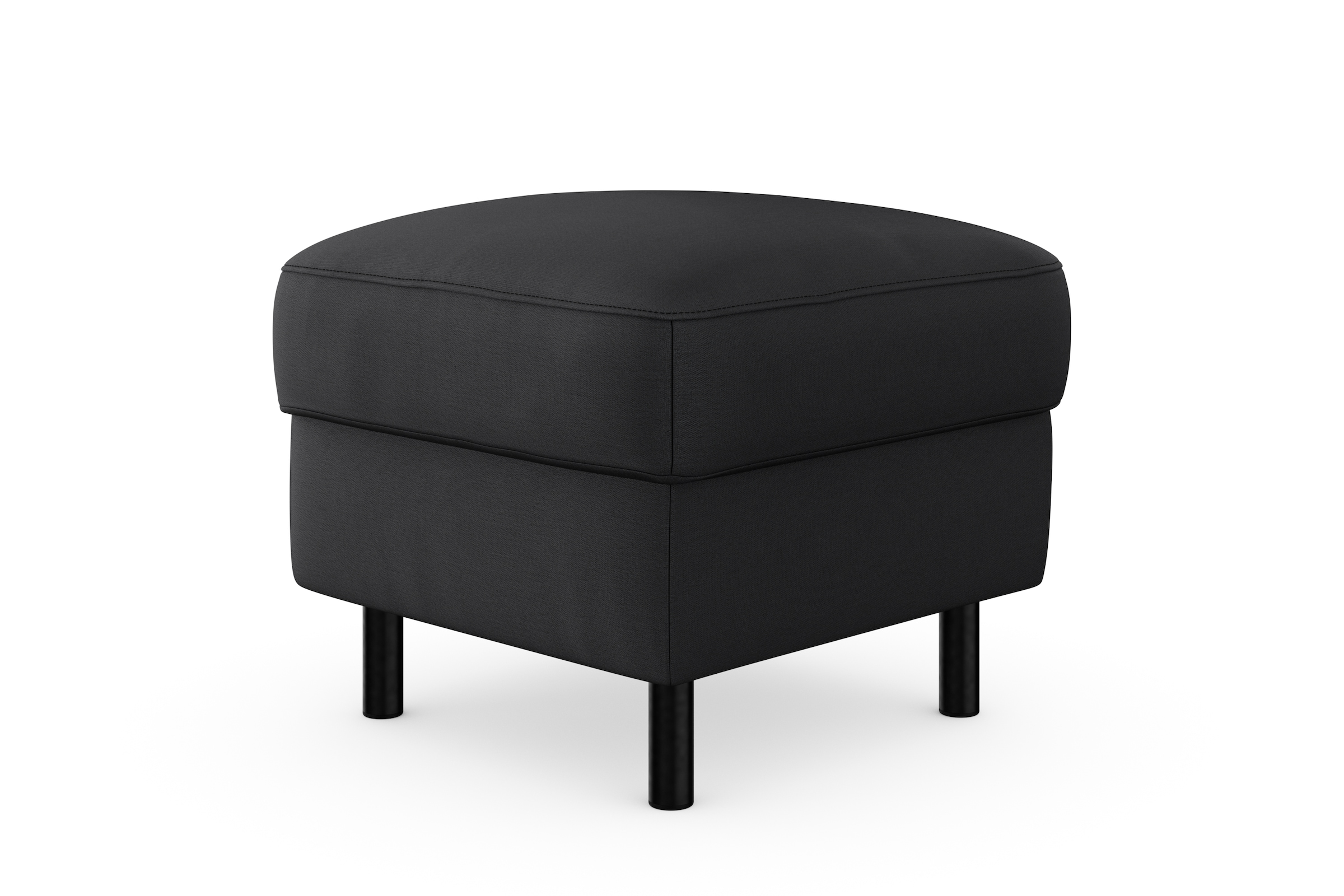 sit&more Stauraumhocker »Sinatra«, Sitzfläche ist abnehmbar, mattschwarze Metallfüße