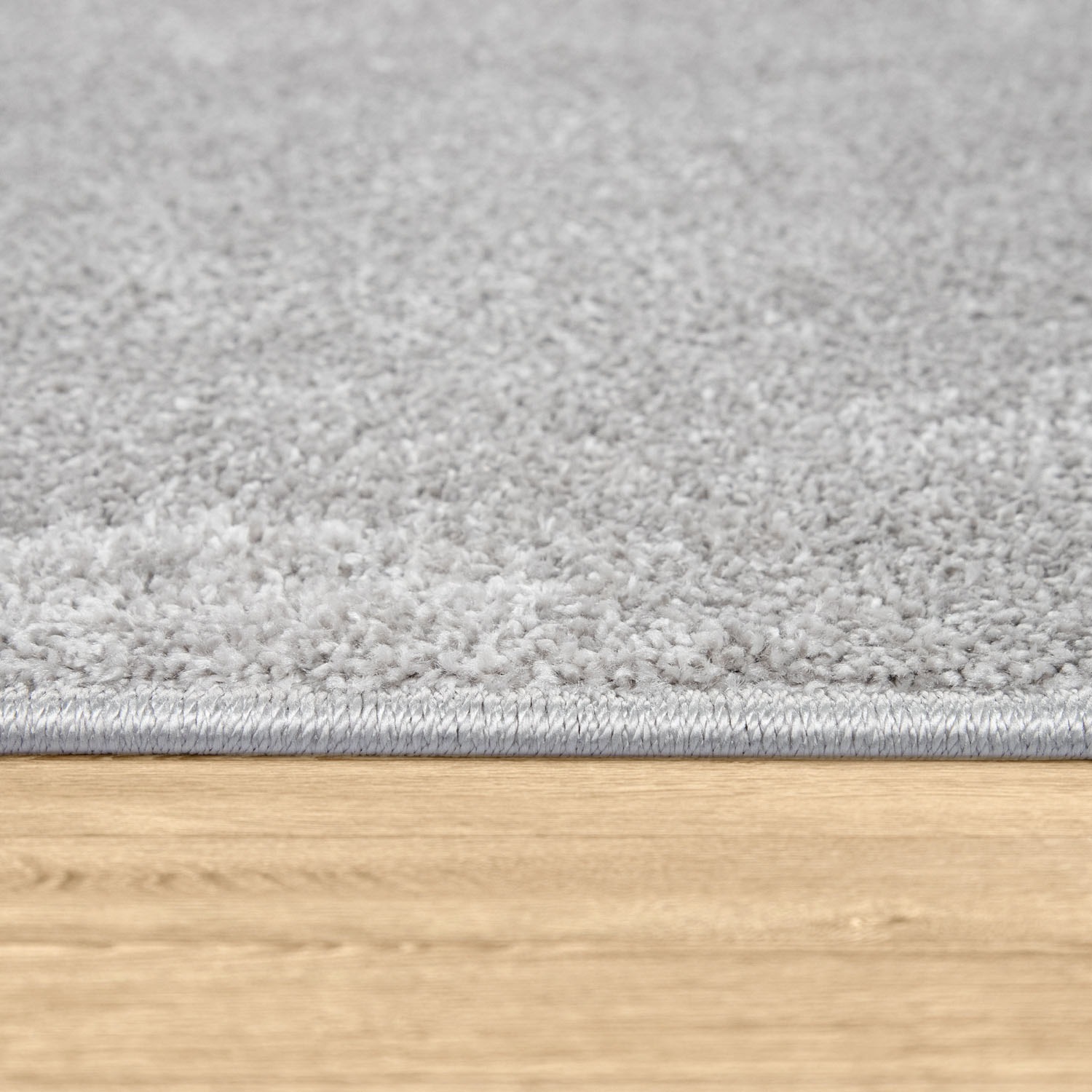 Paco Home Teppich »Porto 890«, rund, 13 mm Höhe, Kurzflor, Uni-Farben, ideal im Wohnzimmer & Schlafzimmer