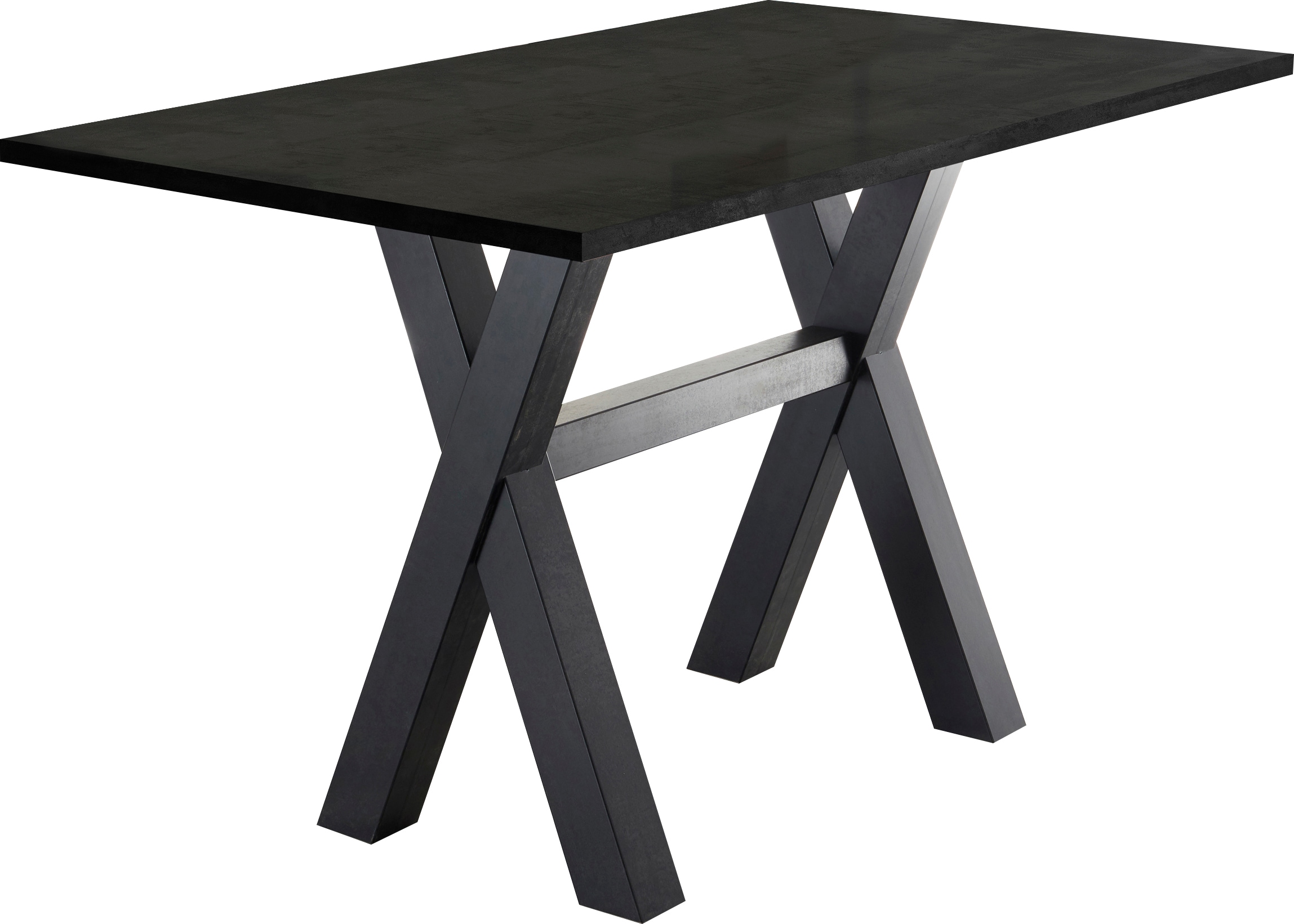 Mäusbacher Bartisch Gestell in X-Form (Breite 120, 140 oder 160 cm)