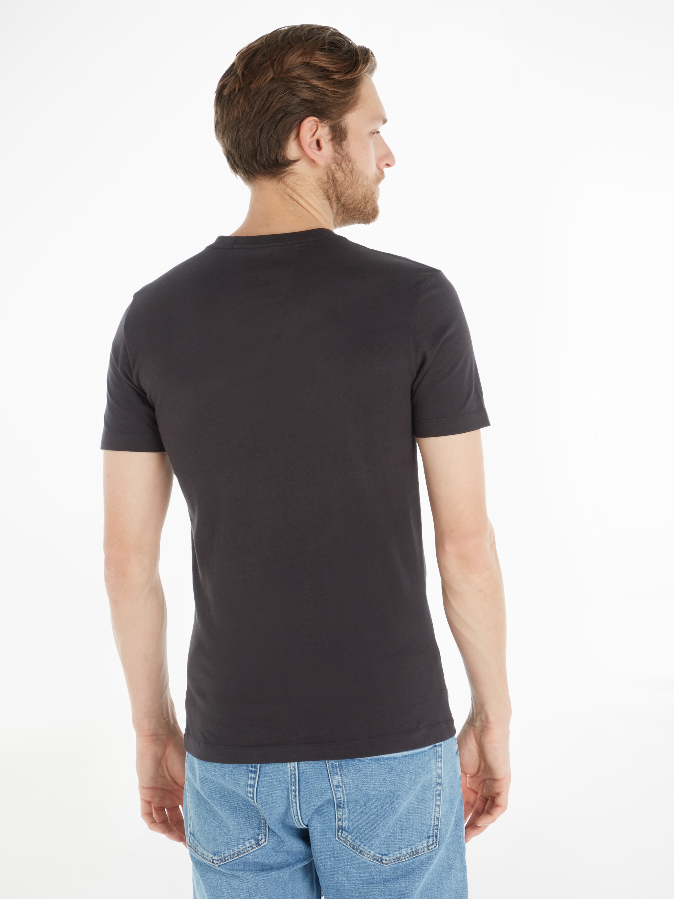 Calvin Klein Jeans T-Shirt »CORE MONOGRAM POCKET SLIM TEE«