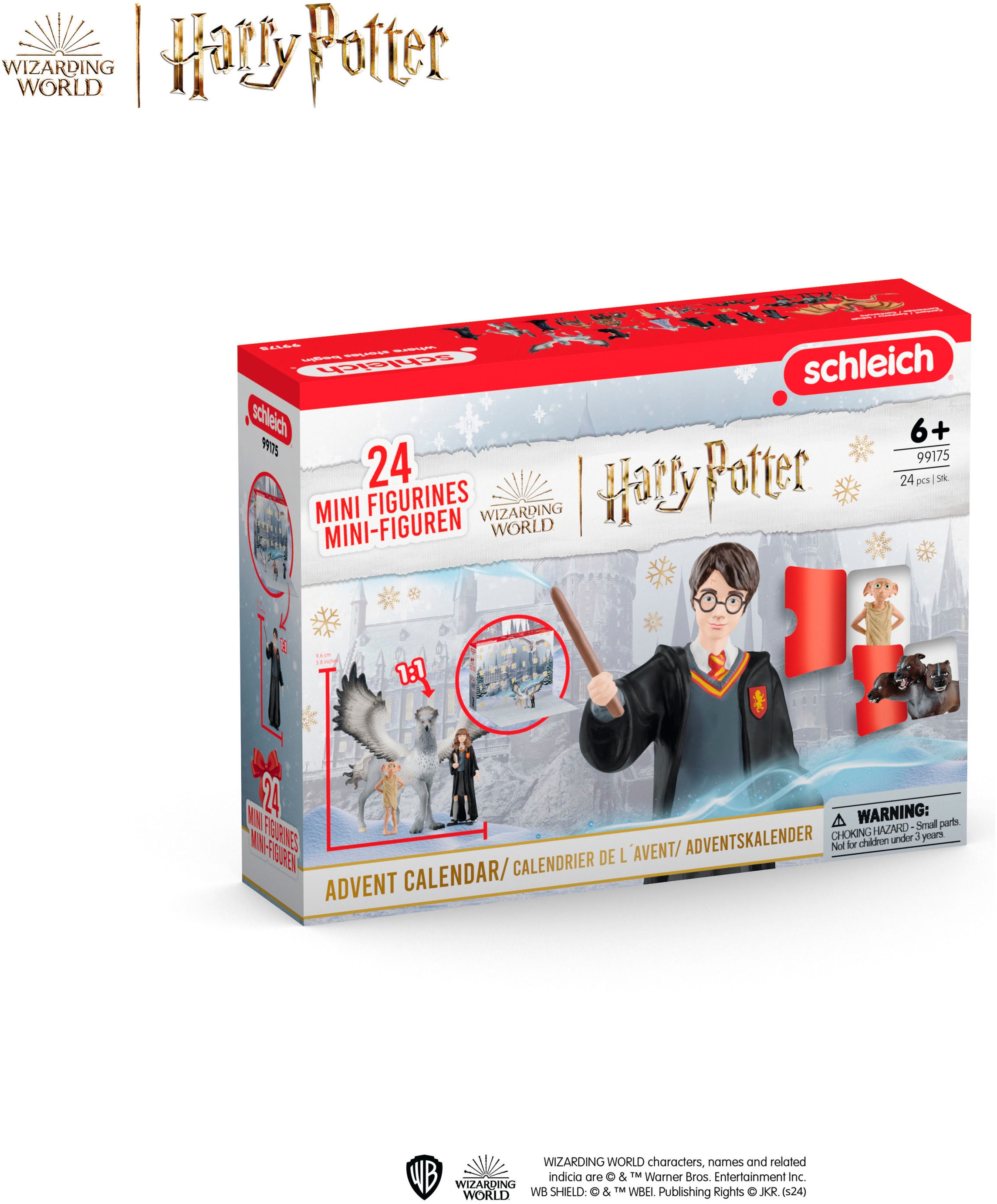 Schleich® Spielzeug-Adventskalender »Harry Potter 2024«, ab 6 Jahren