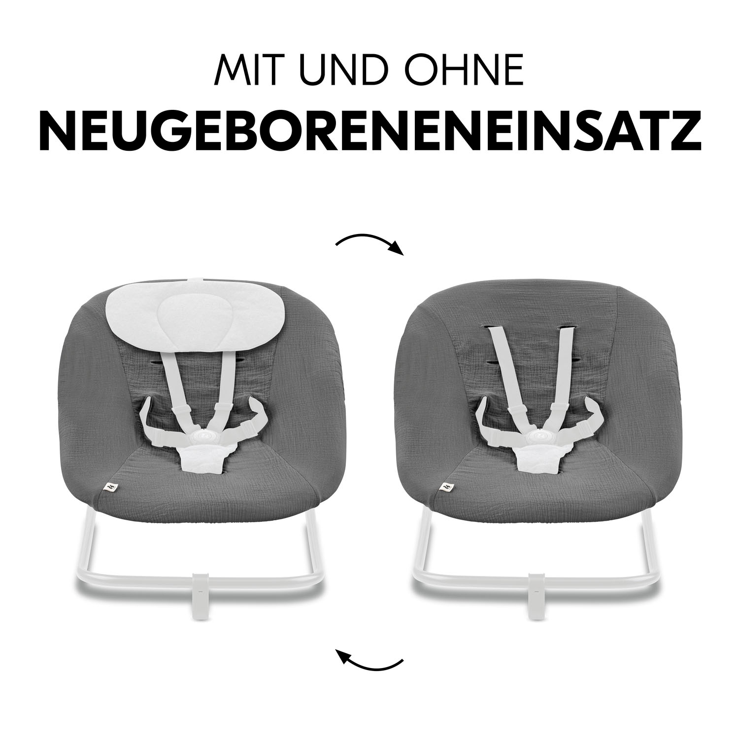 Hauck Kindersitzbezug »Schonbezug für Babywippe; Highchair Bouncer Cover«, Schonbezug für Babywippe Bouncer/Bouncer Eco
