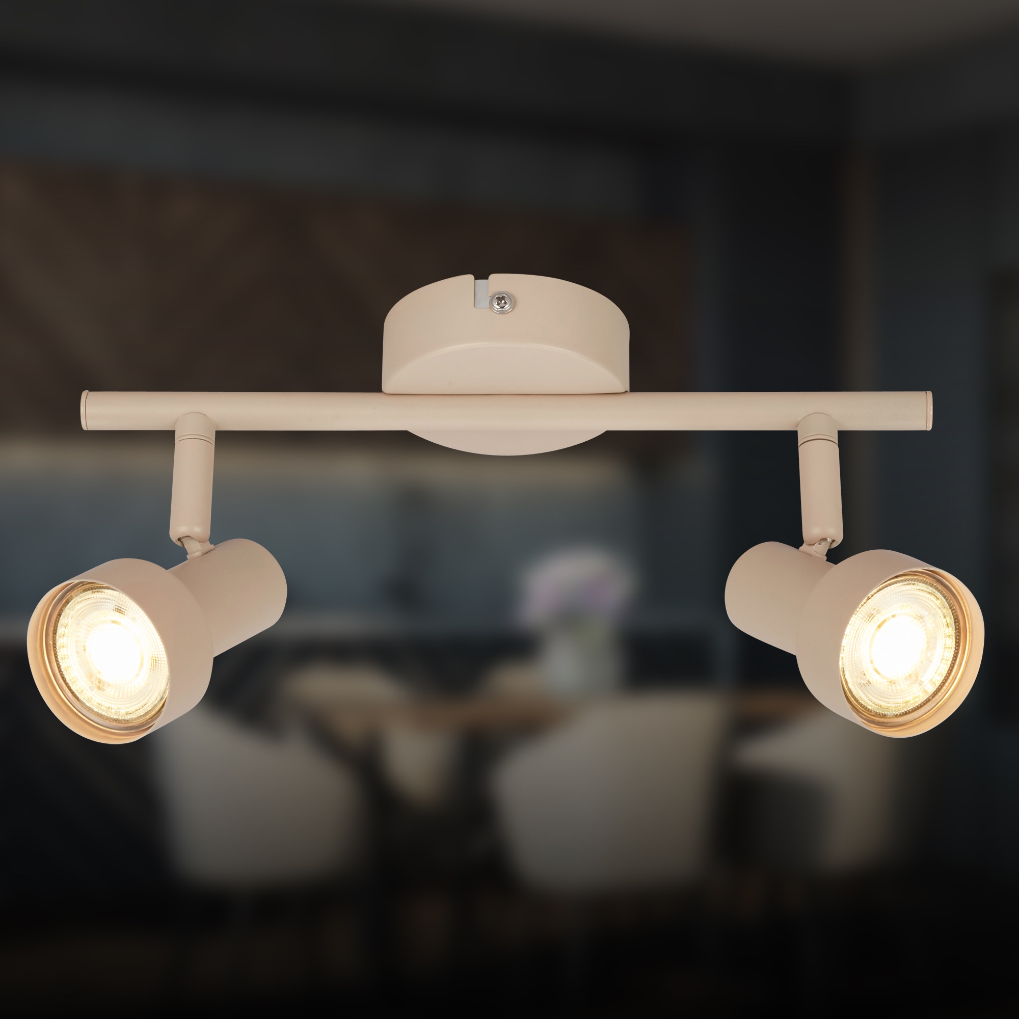 Briloner Leuchten LED Deckenspots »TAPP« GU10 1 Stk. 27,5x12,5 cm, Wohnzimmer, Schlafzimmer, Flur, Büro