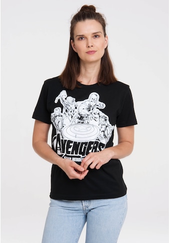 LOGOSHIRT T-Shirt »Marvel Comics - Avengers«, mit lizenziertem Print kaufen
