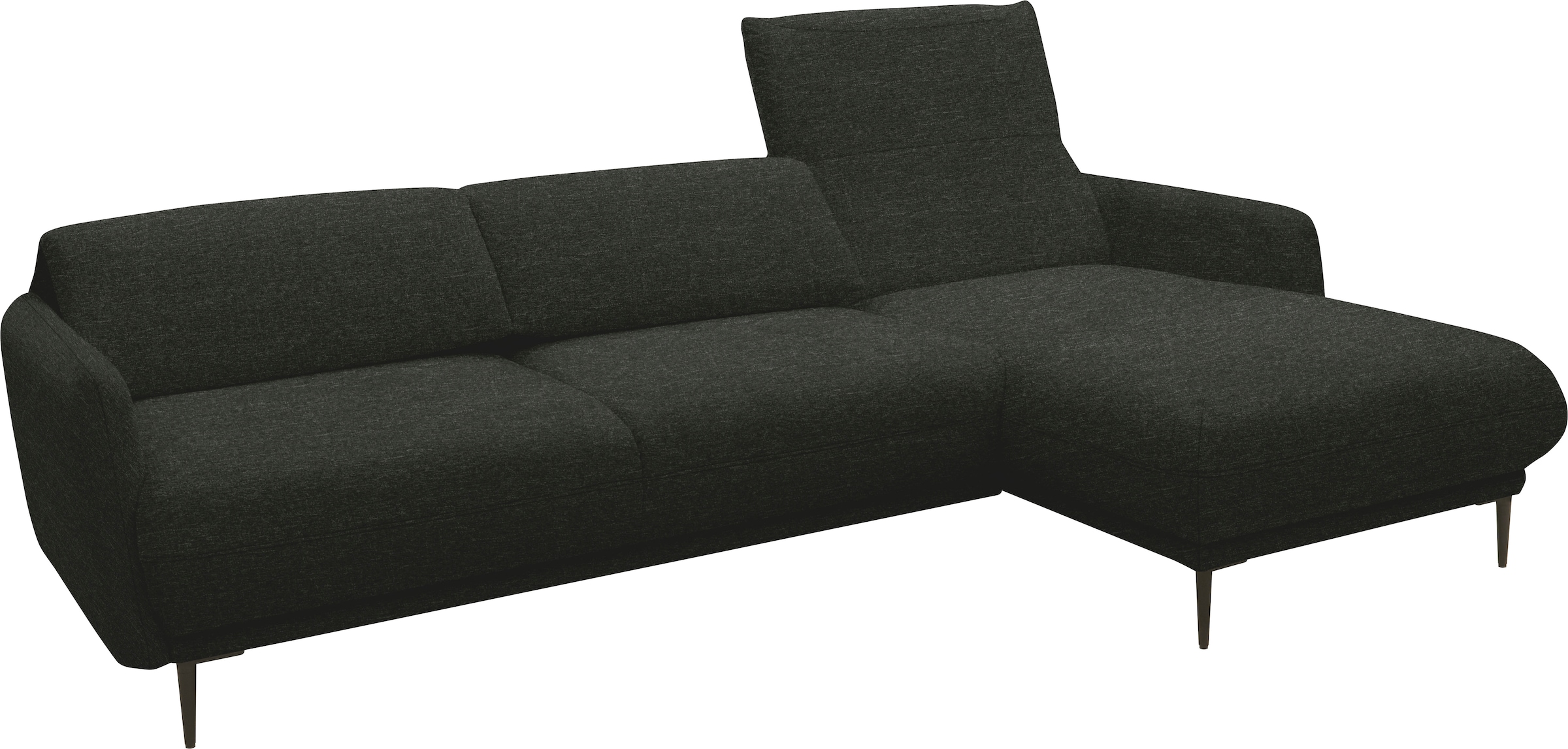 andas Ecksofa »Skovsende Sitzbreite 245 cm, Rückenlehne stufenlos hochklappbar für«, individuellen Sitzkomfort Kopfteilverstellung, L-Form