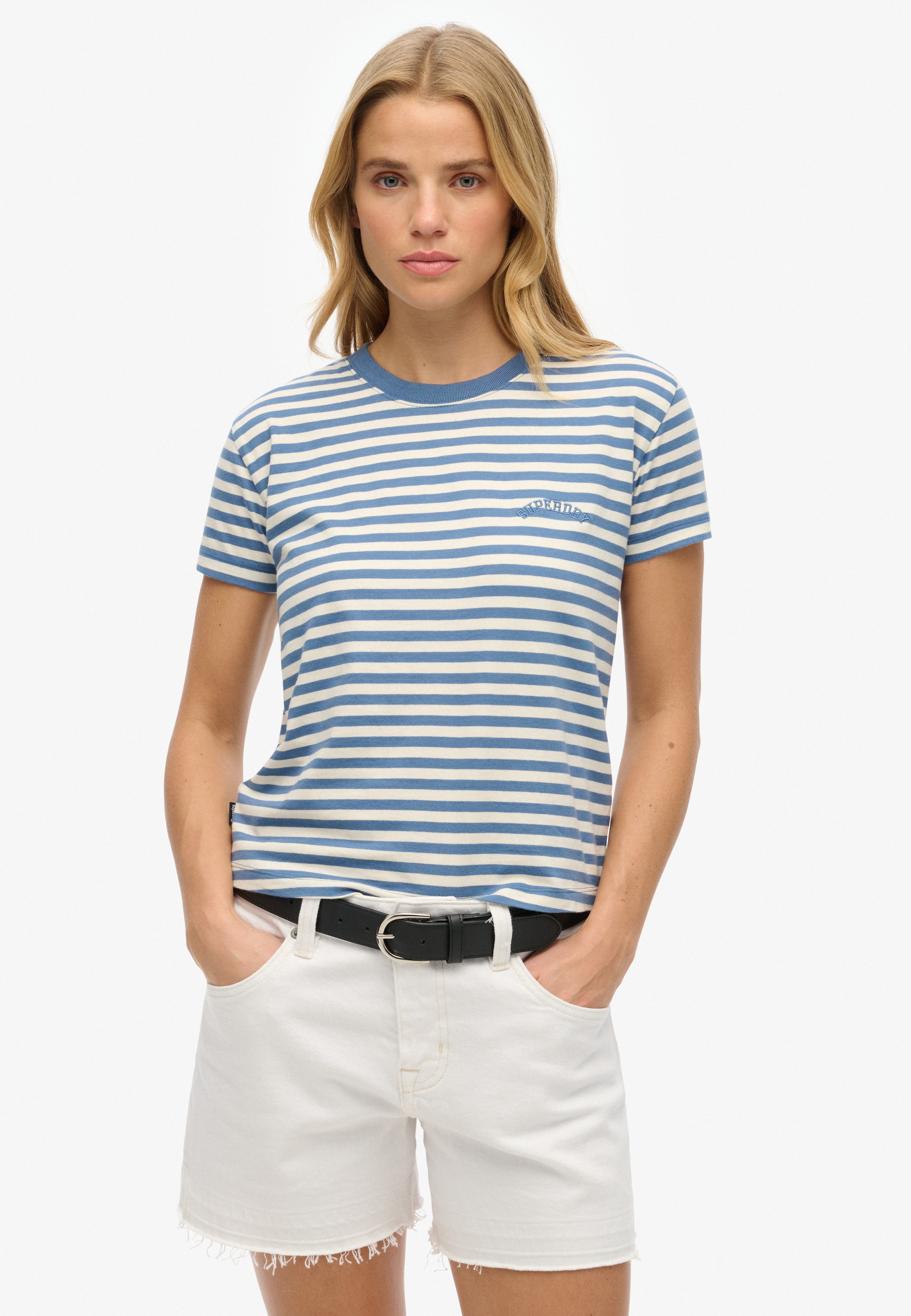 Superdry T-Shirt »ESSENTIAL LOGO STR FITTED TEE«