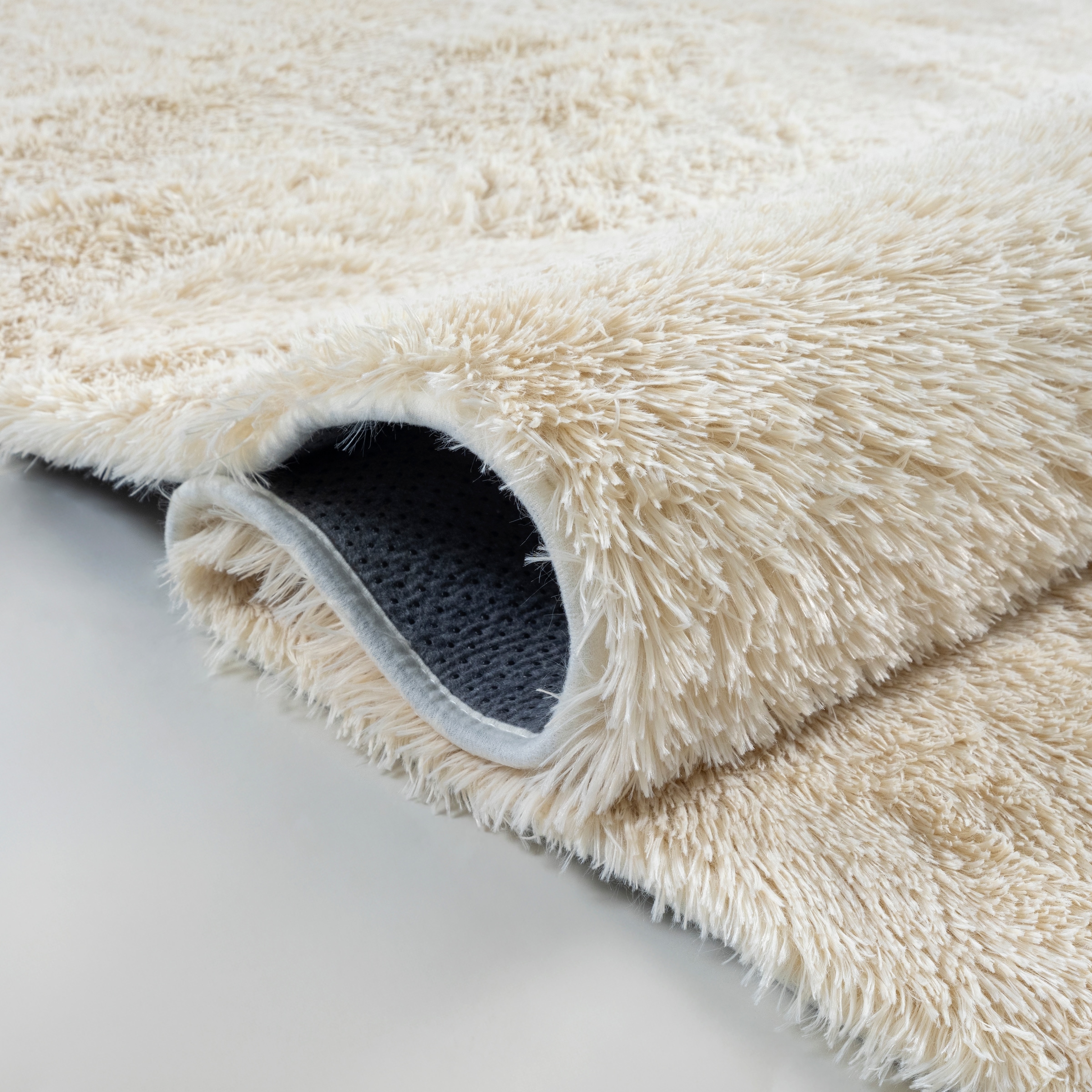 merinos Teppich »Fluffy Shaggy« rechteckig 35 mm Höhe Flauschiger Hochflor Teppich, Wohnzimmer, Anti-Rutsch Unterseite