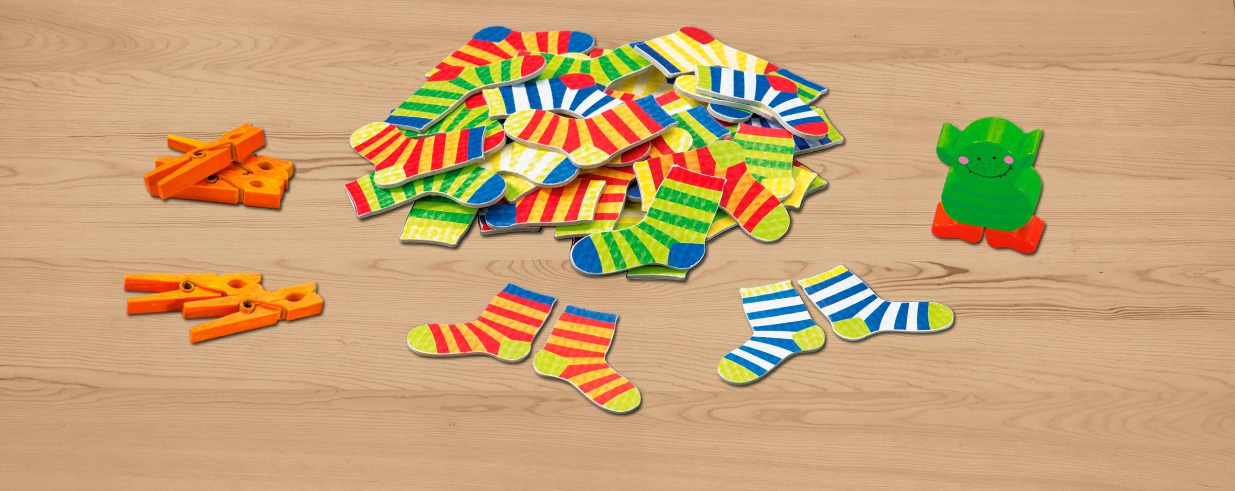 Haba Spiel »Socken zocken«, Made in Germany