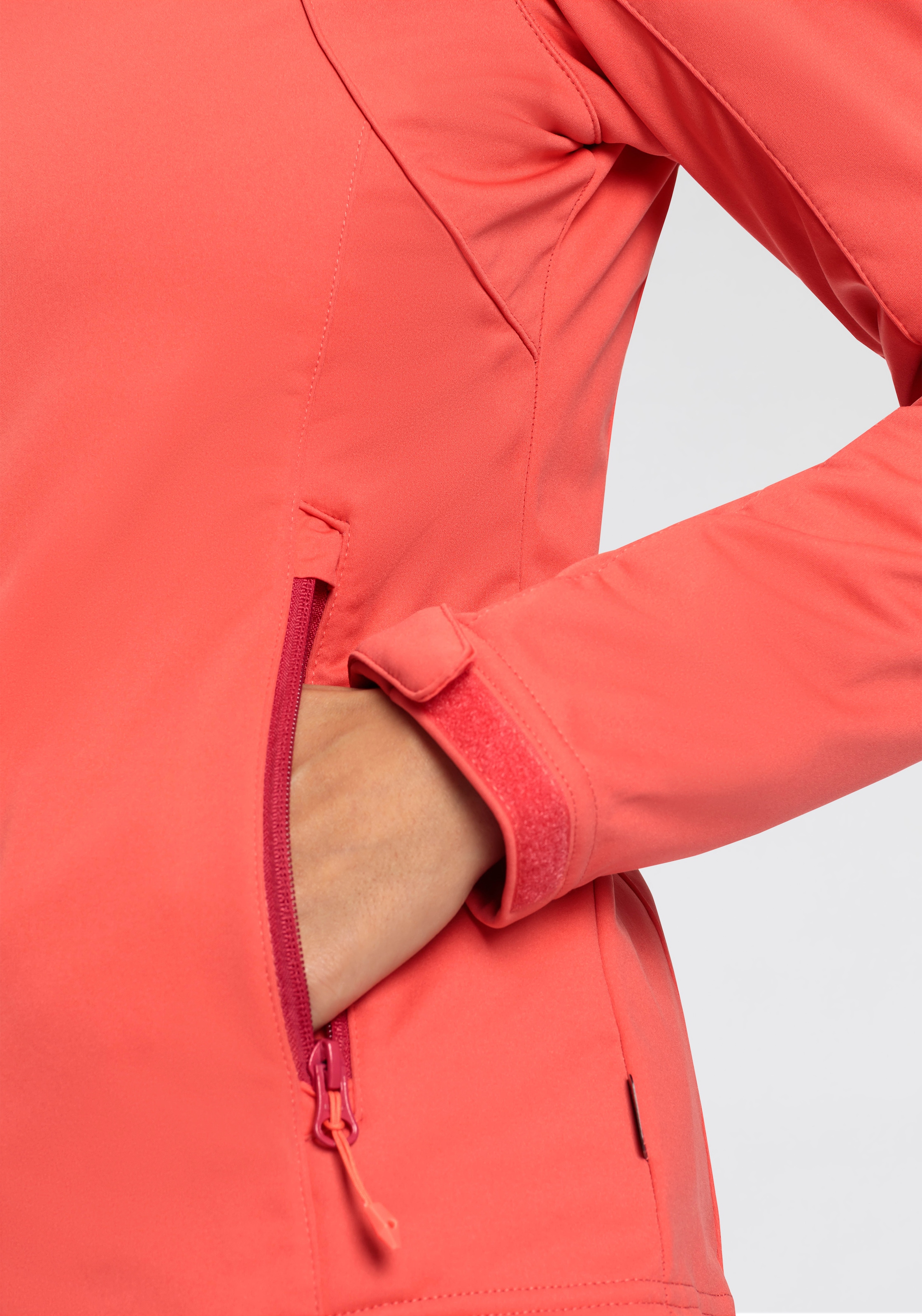 Icepeak Softshelljacke »D SOFTSHELLJACKE BOISE«, (1 St.), mit Kapuze, Wasserdicht & Winddicht