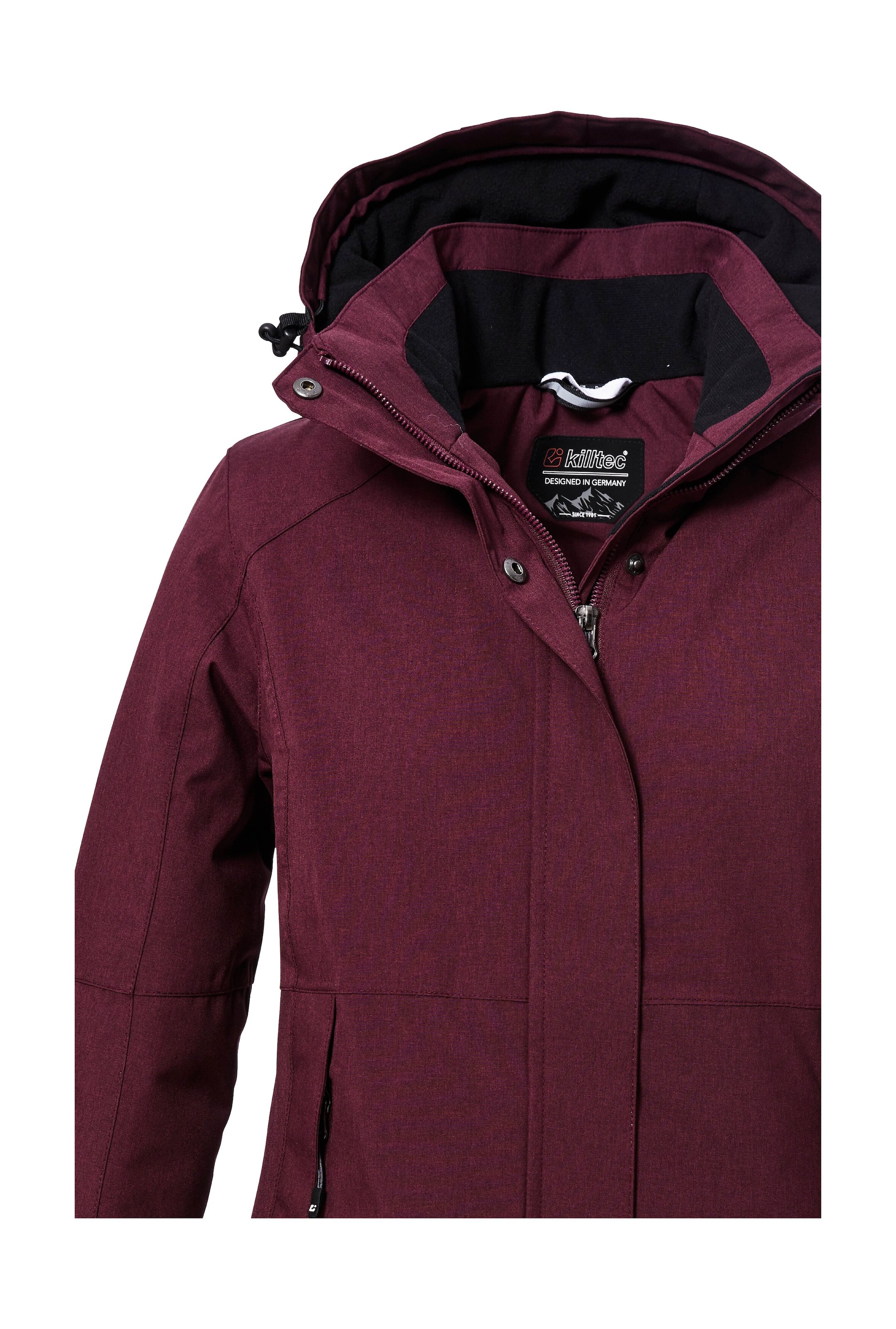 Killtec Outdoorjacke »KOW 37 WMN JCKT« Wasserdichte Damen Funktionsjacke mit abnehmbarer Kapuze