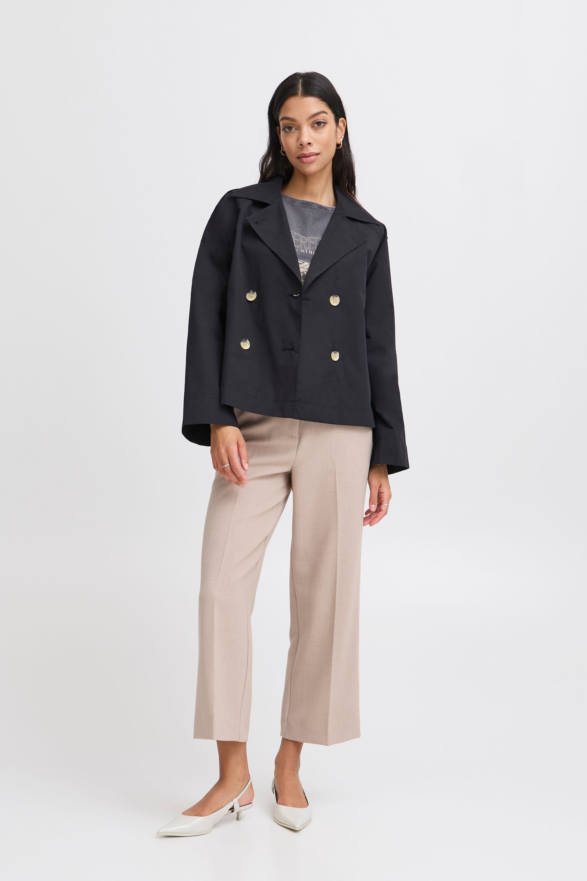 b.young Outdoorjacke »Outdoorjacke BYCALEA«, ohne Kapuze