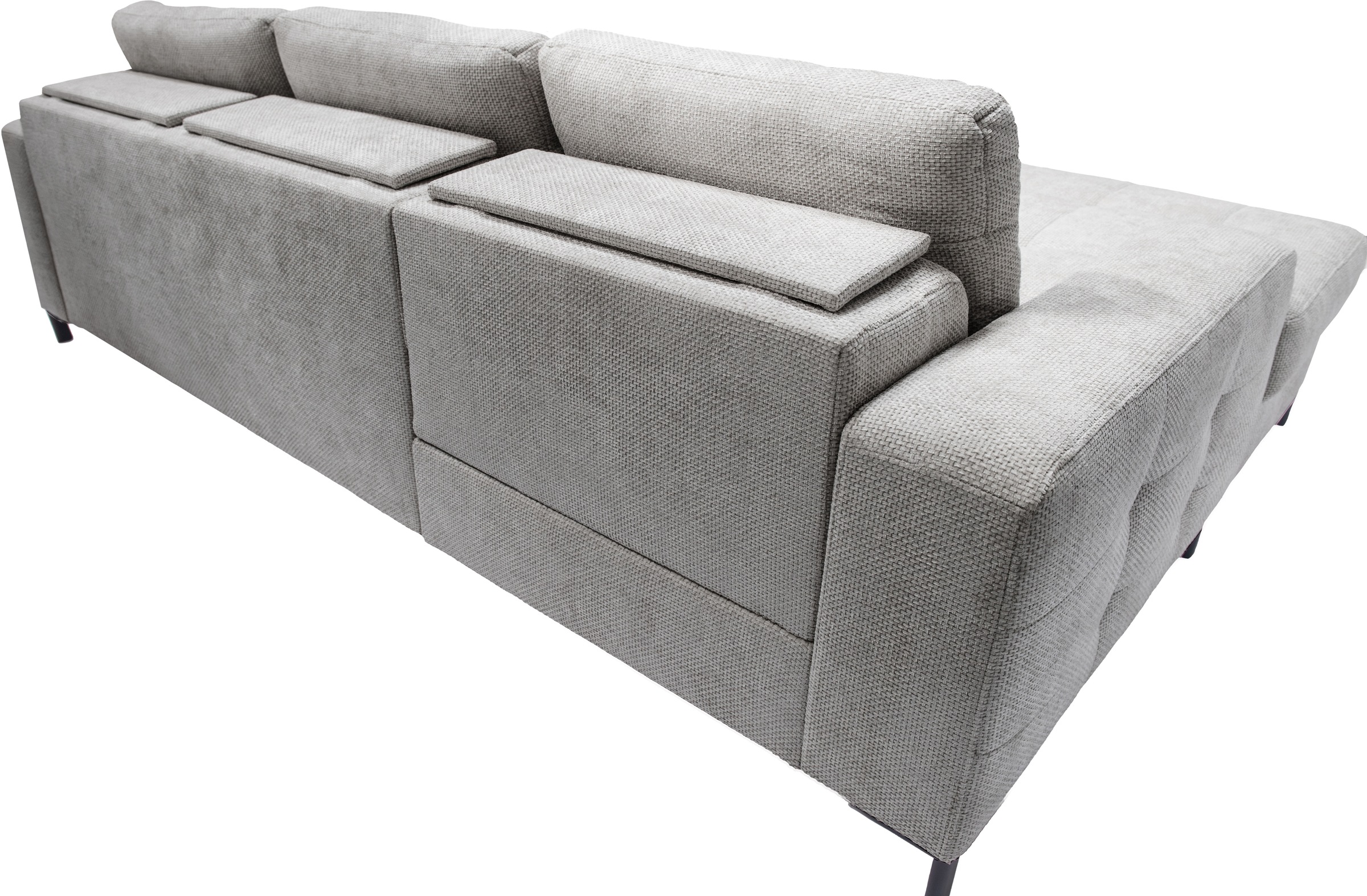 exxpo - sofa fashion Ecksofa »Bonito, mit Rücken- und Sitztiefenverstellung, inkl. Bett & Bettkasten«, Sitztiefenverstellung,Höhenverstellung