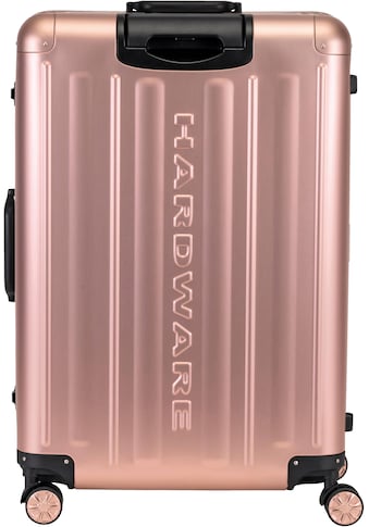 Hardware Hartschalen-Trolley »PROFILE PLUS ALU L, rosegold«, 4 Rollen kaufen