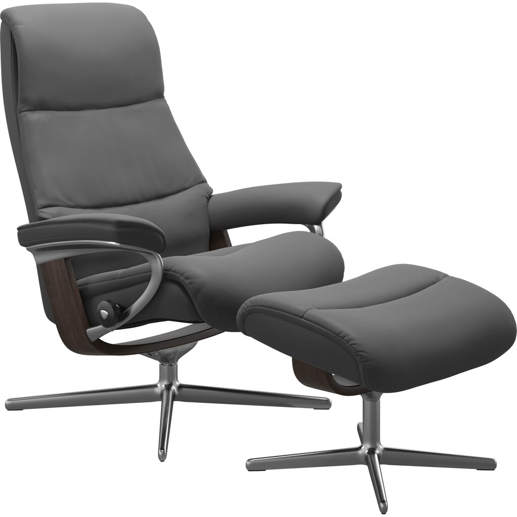 Stressless® Relaxsessel »View«, (Set, Relaxsessel mit Hocker)