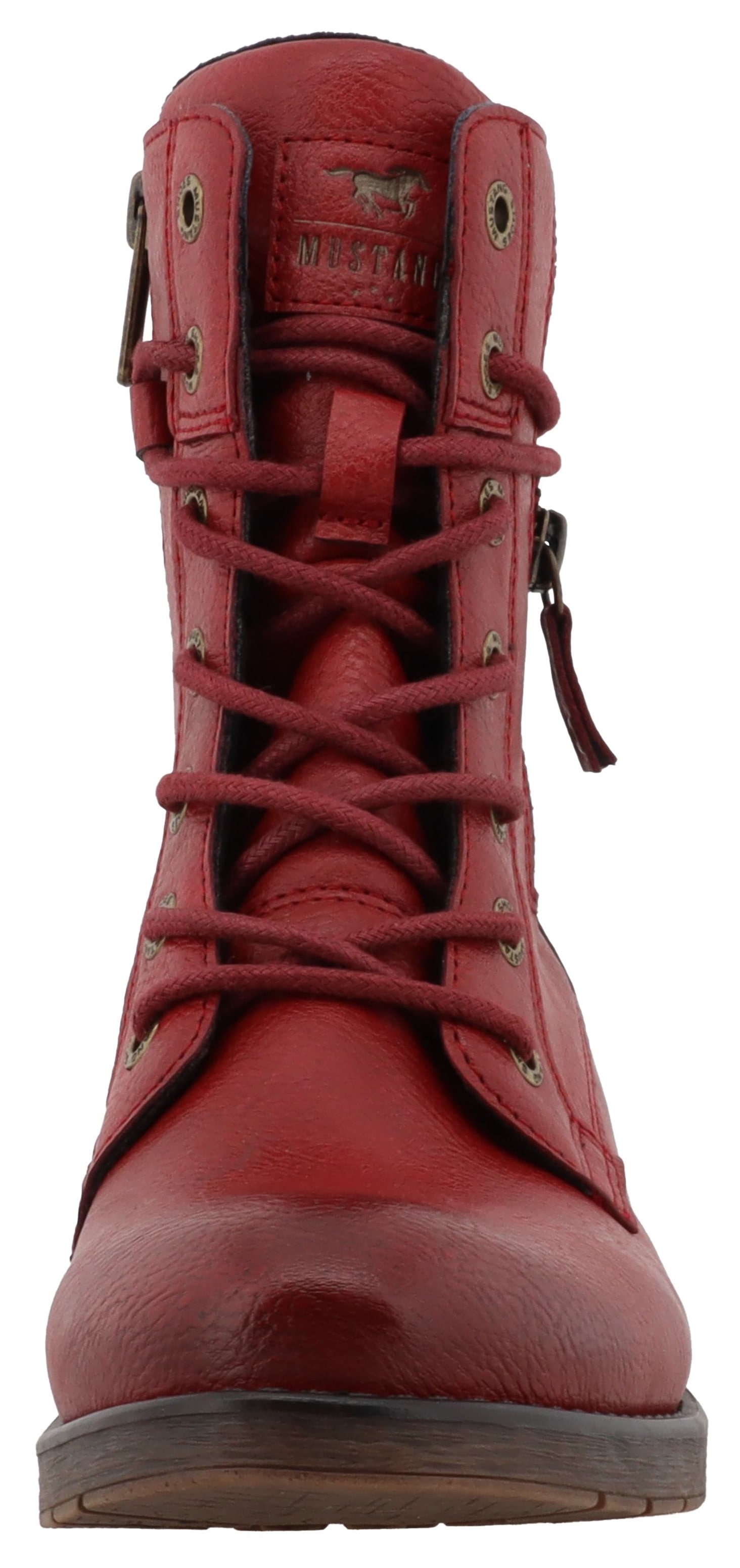 Mustang Shoes Winterstiefelette »Elfi«  Stiefelette, Winterboots mit neckischem Zierreißverschluss