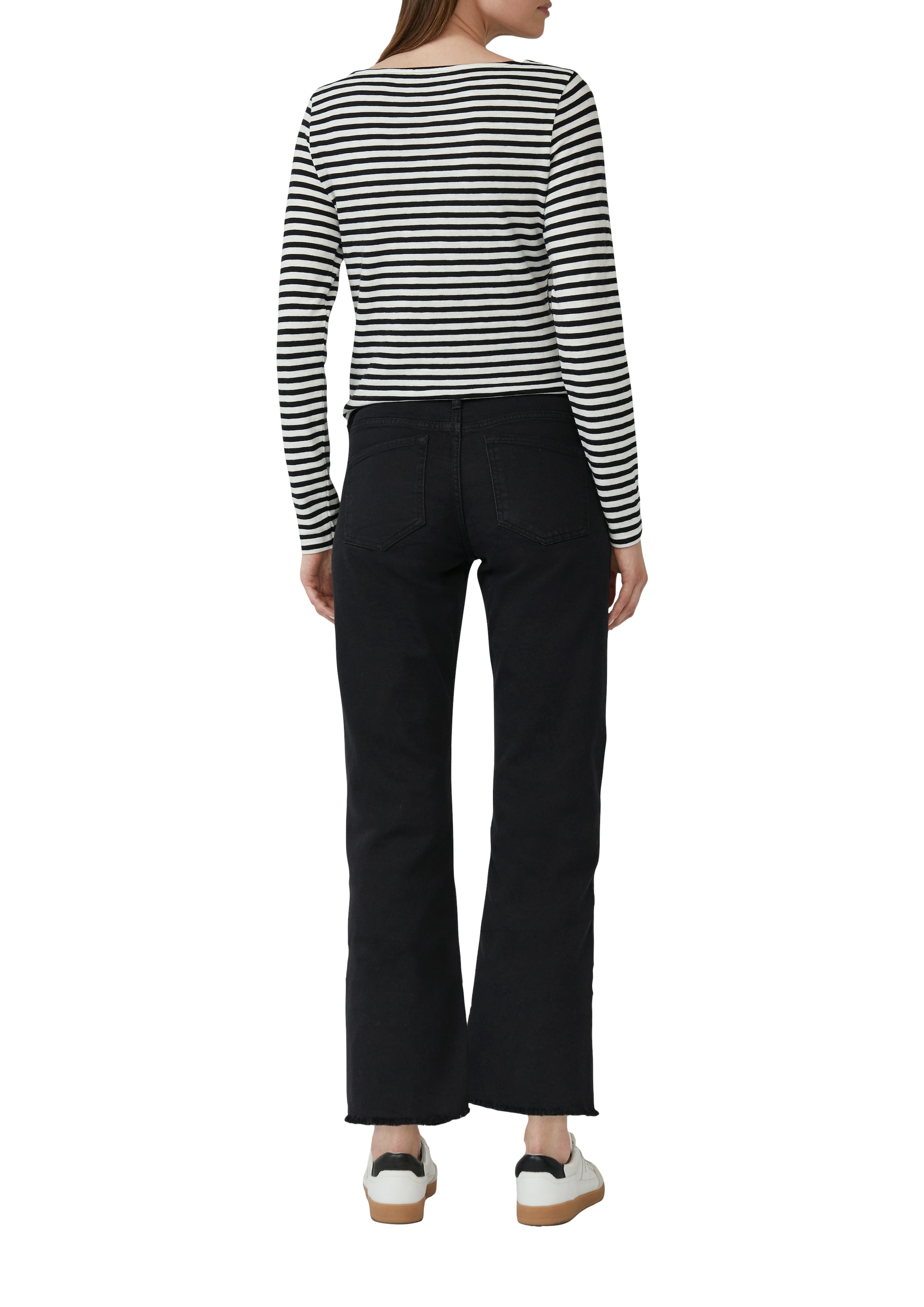 s.Oliver Langarmshirt mit Streifen Muster