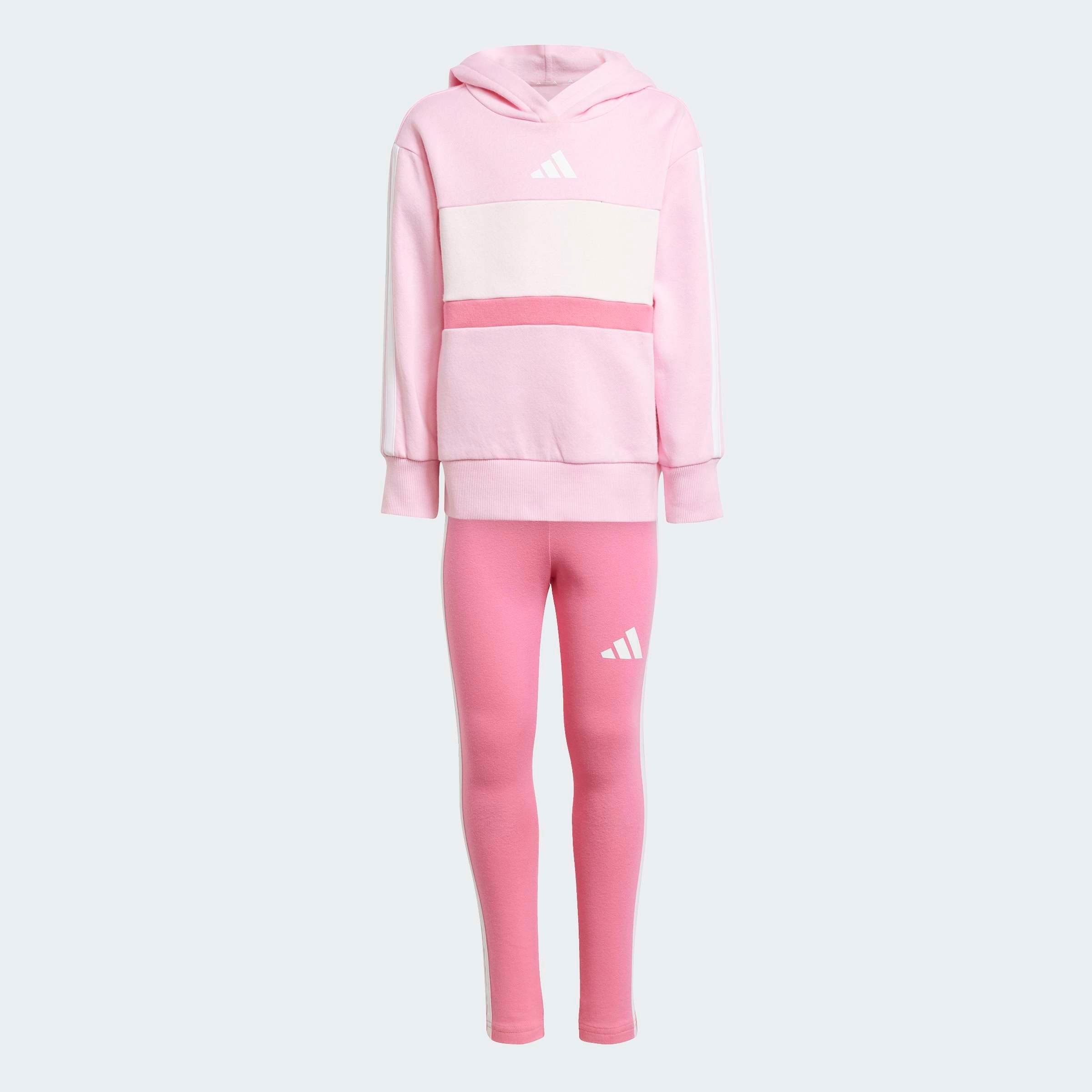adidas Sportswear Trainingsanzug »SEASONAL ESSENTIALS TIBERIO 3-STREIFEN KIDS LEGGINGS-SET« 2 Stk.