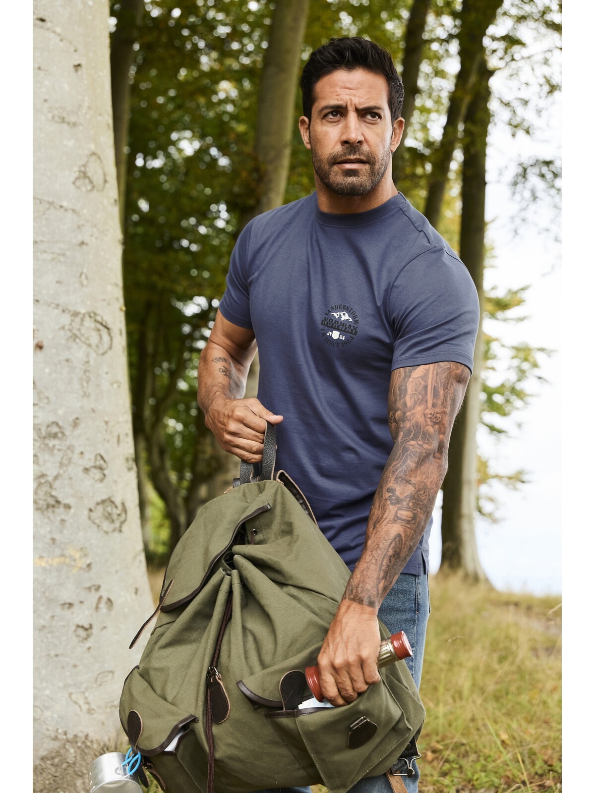 Jan Vanderstorm Rundhalsshirt »T-Shirt INGEFRERK«, (1 tlg.)
