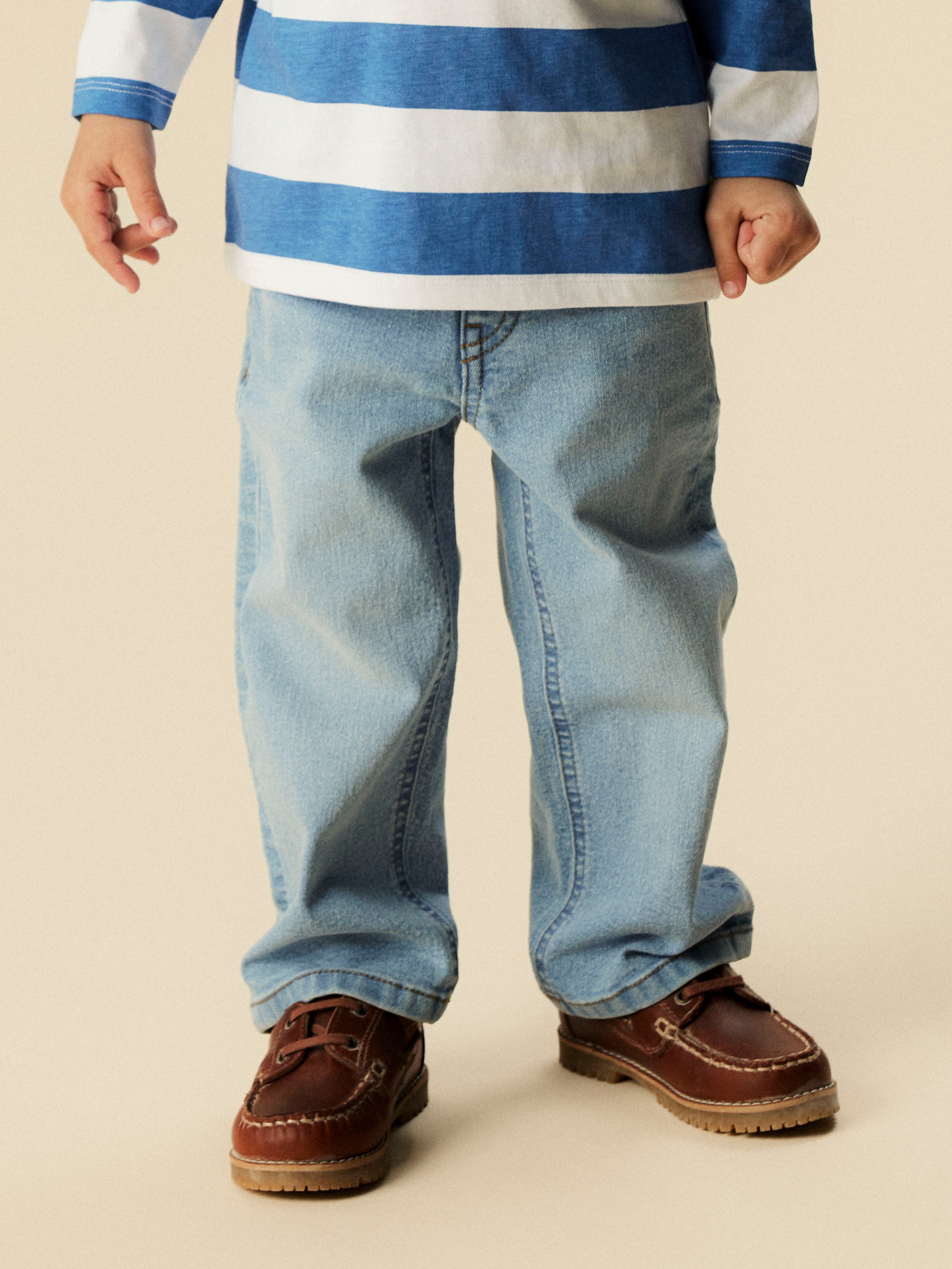 Name It, Herren, Straight-Jeans »NMMRYAN STRAIGHT JEANS 1061-DT TB«, Light Blue Denim, N-Gr, 104 - N-Gr, Light Blue Denim, Coole Jeans von name it für