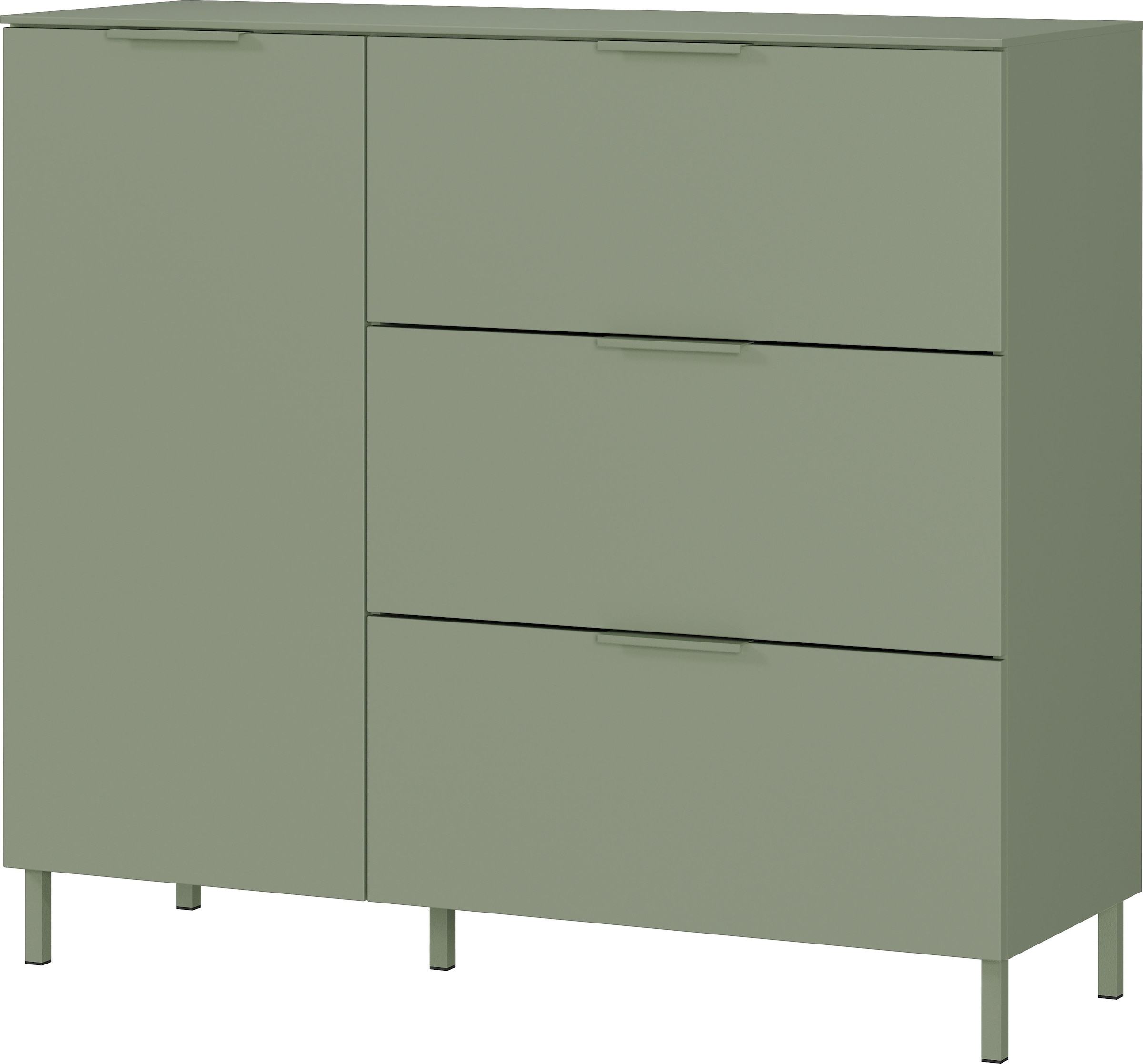 GERMANIA Sideboard »Savoca« 1 Stk. tlg. Breite 109 cm, Soft-close, 2 Fußvarianten inkl., Made in Germany