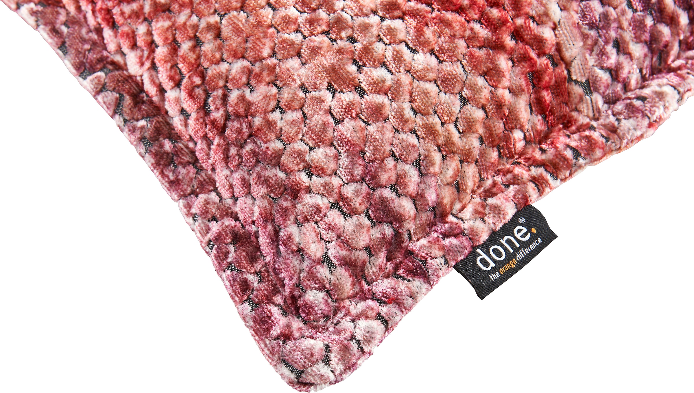 done.® Dekokissen »Glam Colour« Reißverschluss, Ohne Füllung, meliert
