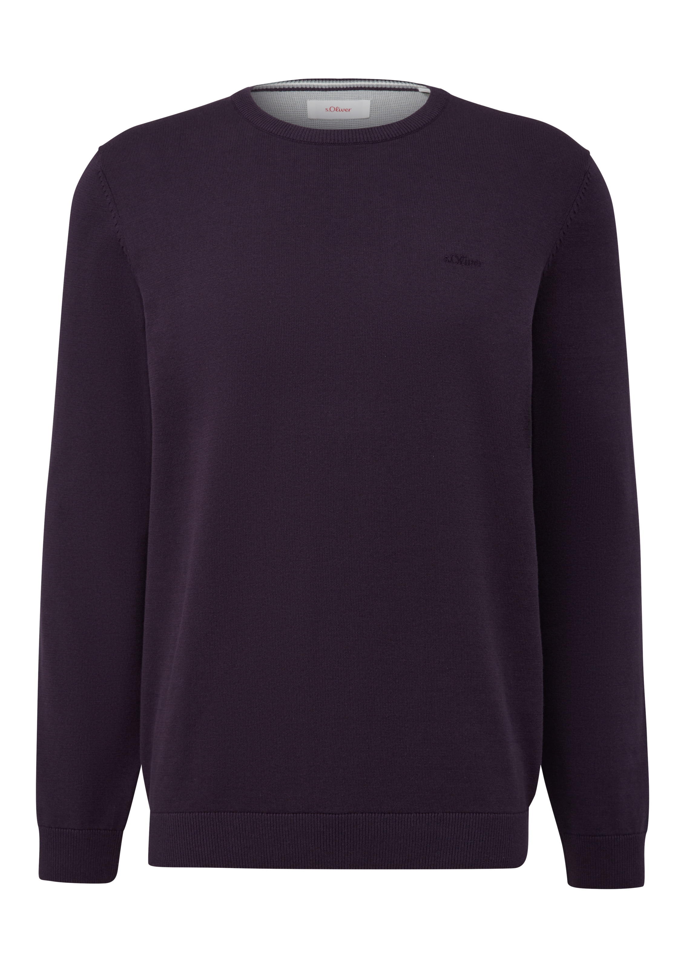 s.Oliver Strickpullover, mit Logostickerei