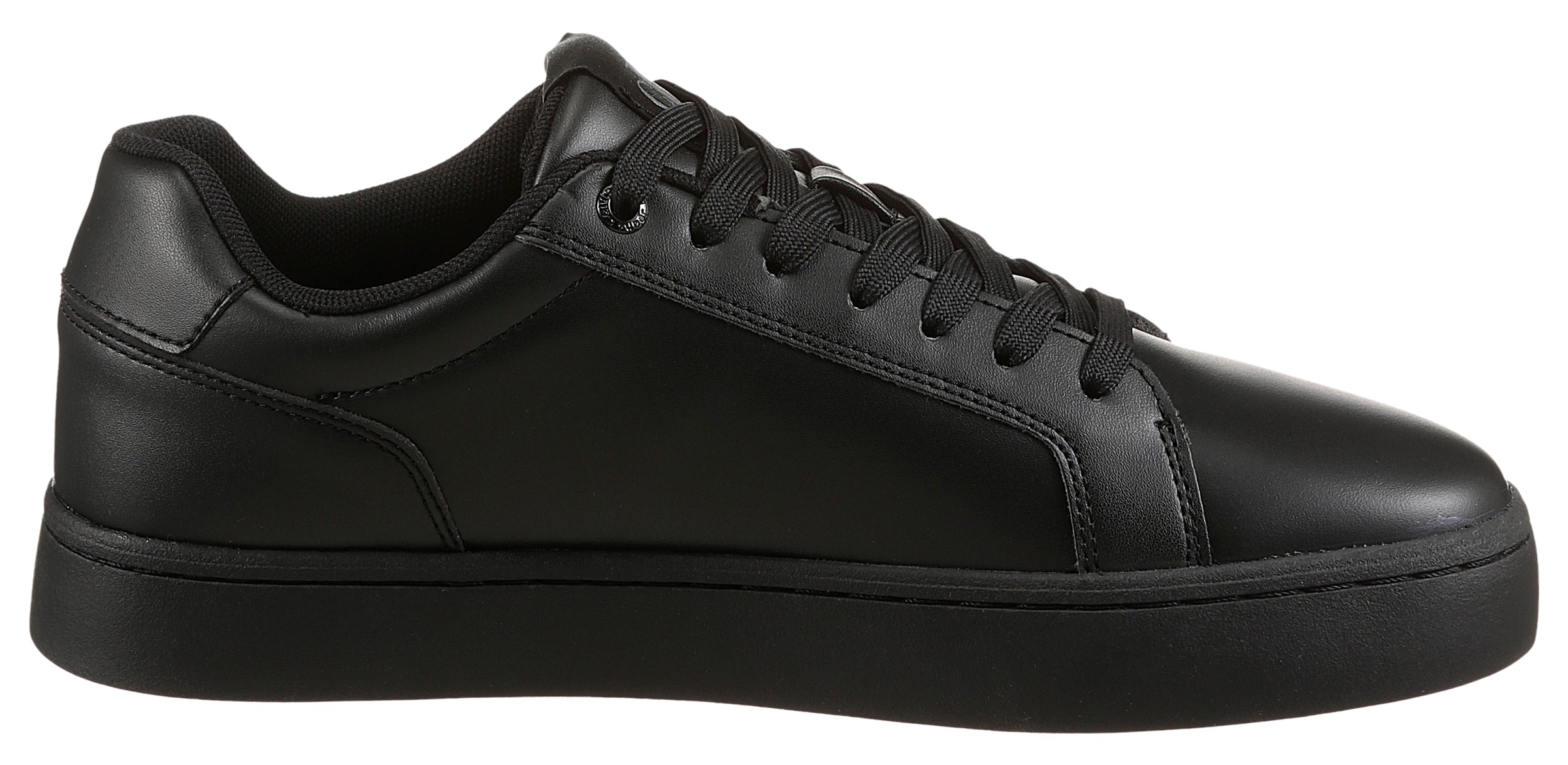 Calvin Klein Jeans Sneaker »CLASSIC CUPSOLE MONO LTH«, Freizeitsneaker, Halbschuh, Schnürschuh in klassischer Optik