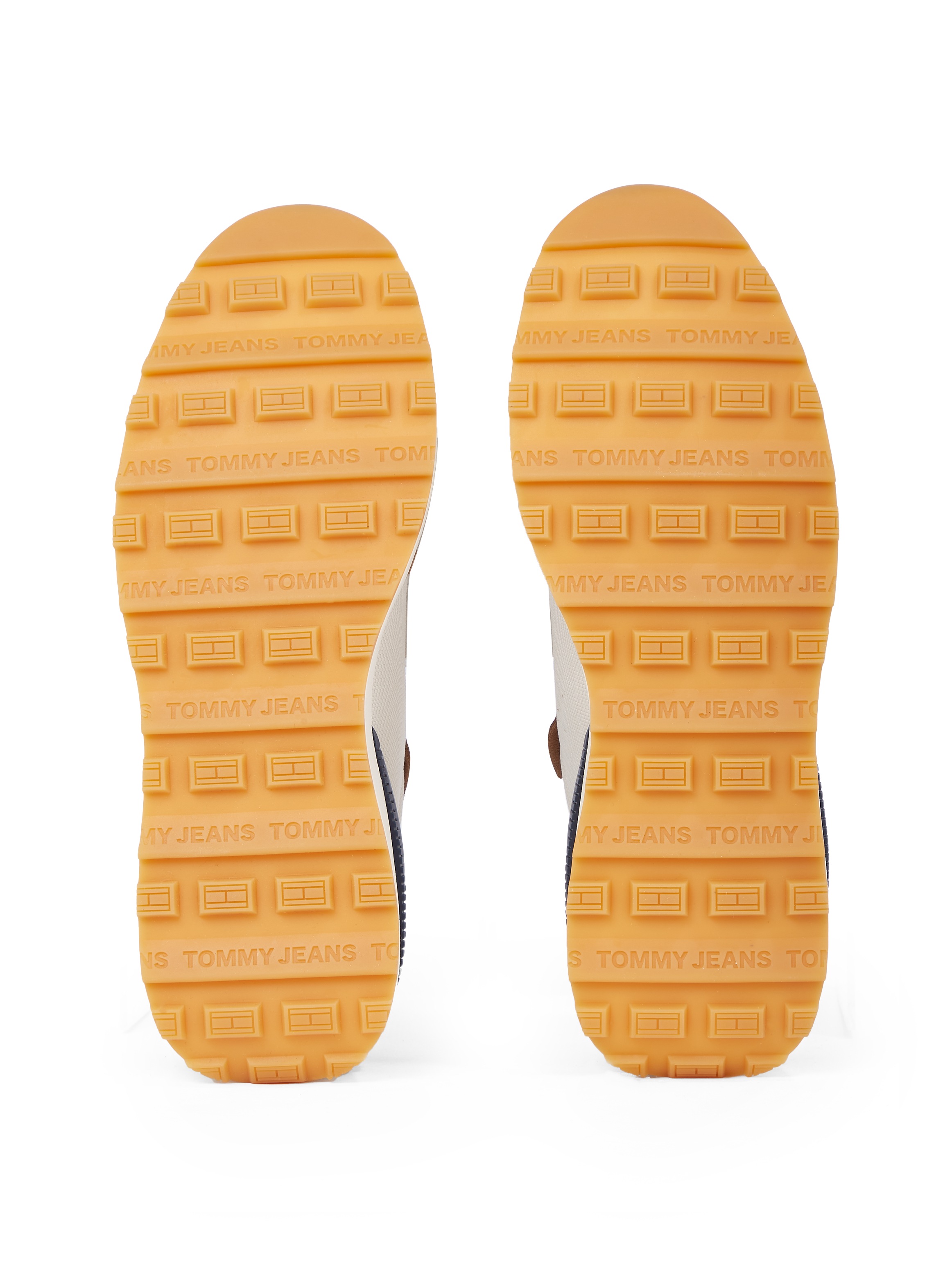 Tommy Jeans Keilsneaker »TJM TECHNICAL RUNNER ESS«, Freizeitschuh, Halbschuh, Schnürschuh mit gepolstertem Schaftrand