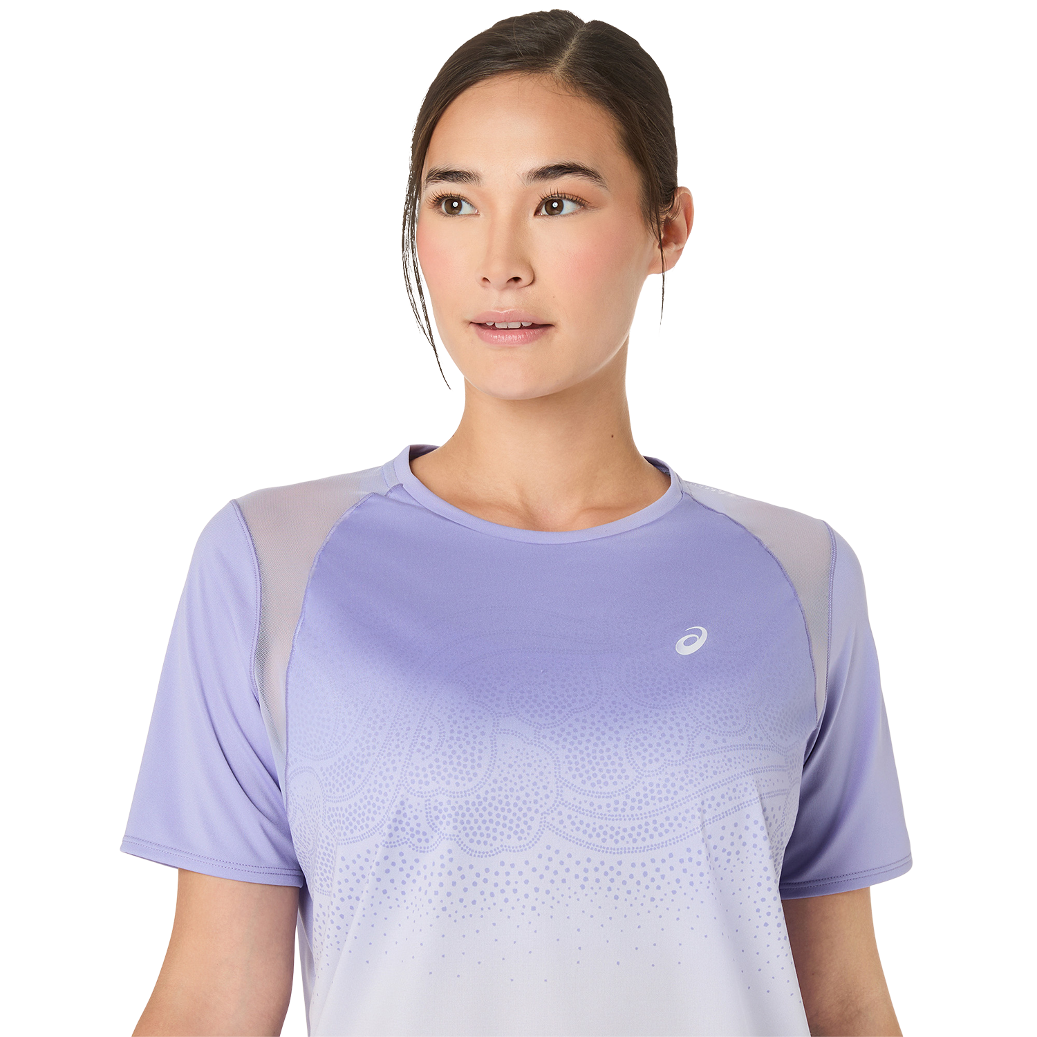 Asics Laufshirt »ROAD FADE SS TOP« für verschiedene Jahreszeiten, mit Grafik-Print, mit Mesh-Einsätzen