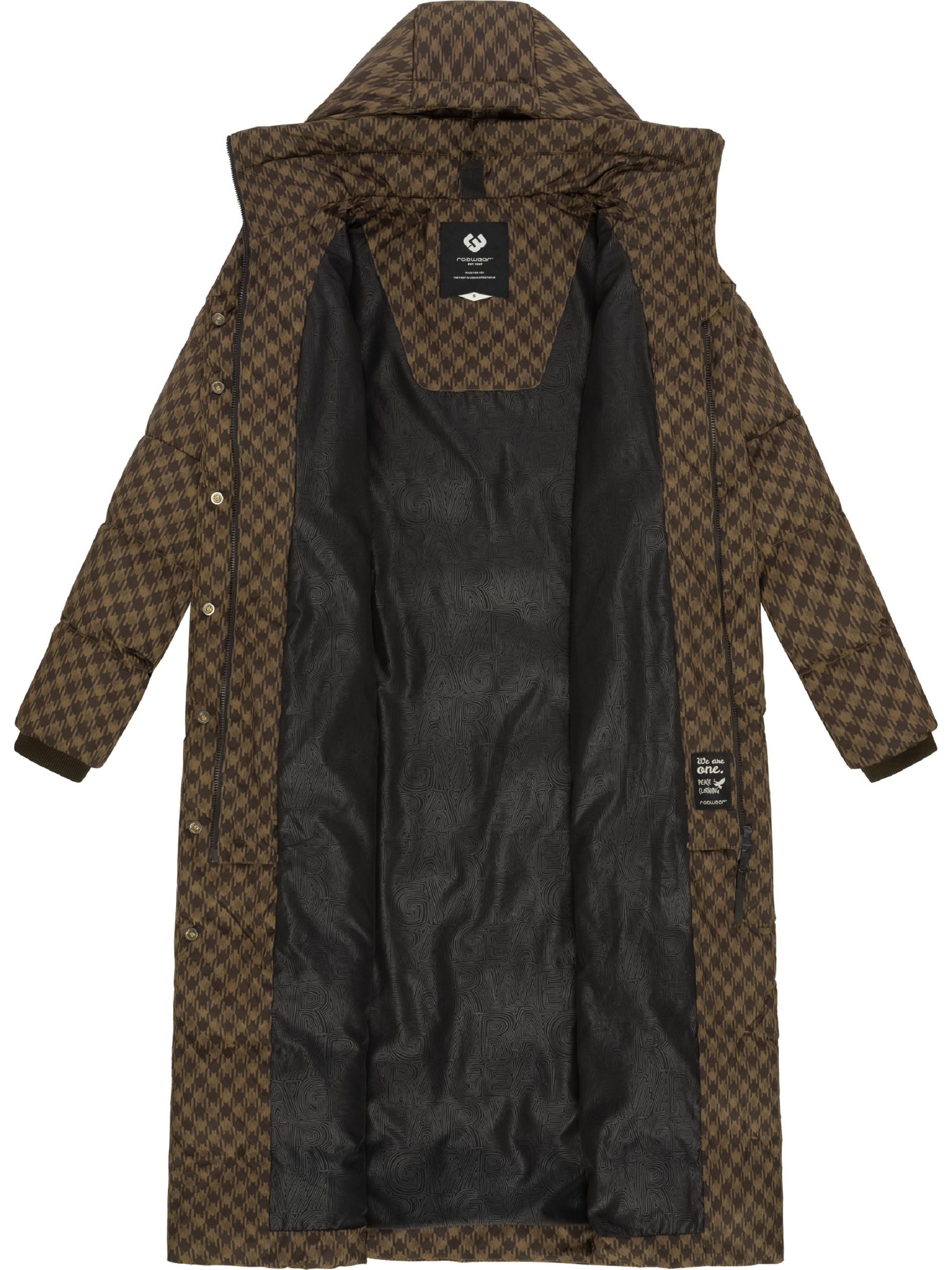 Ragwear Steppmantel »Steppmantel Niara Long Print«