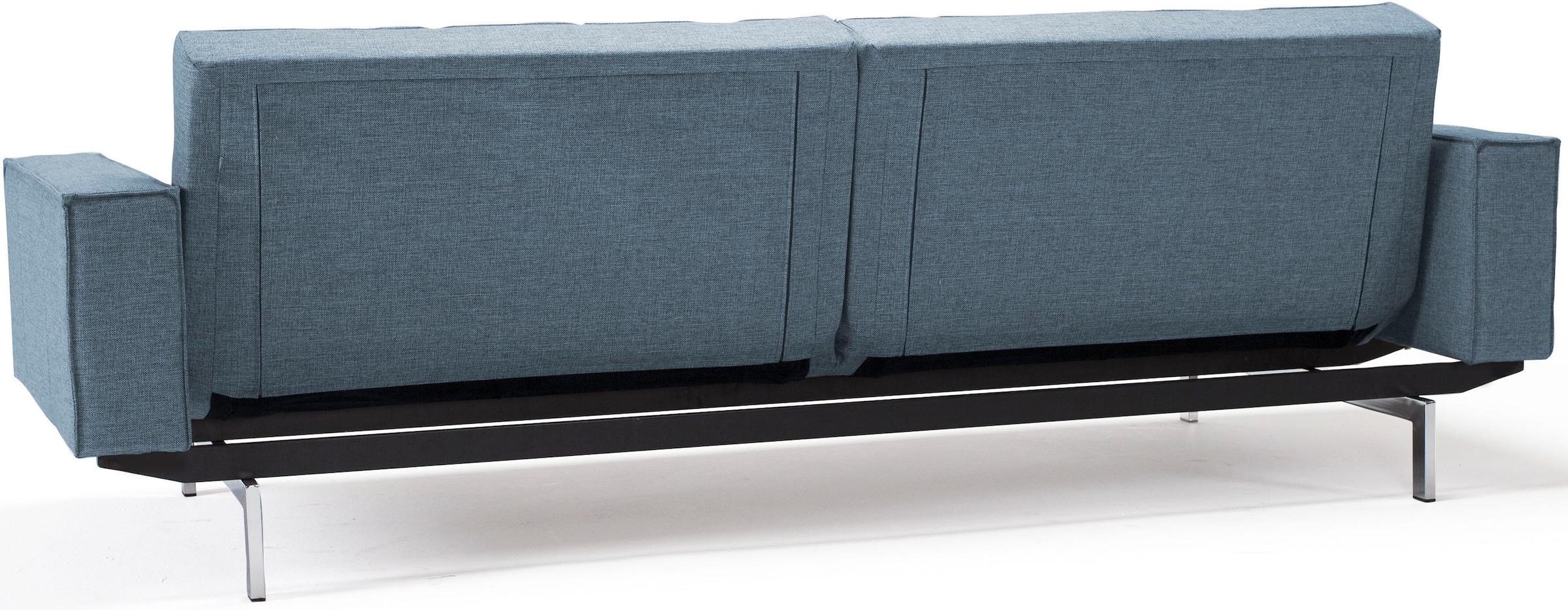 INNOVATION LIVING ™ Schlafsofa »Splitback«, mit chromglänzenden Beinen, in skandinavischen Design