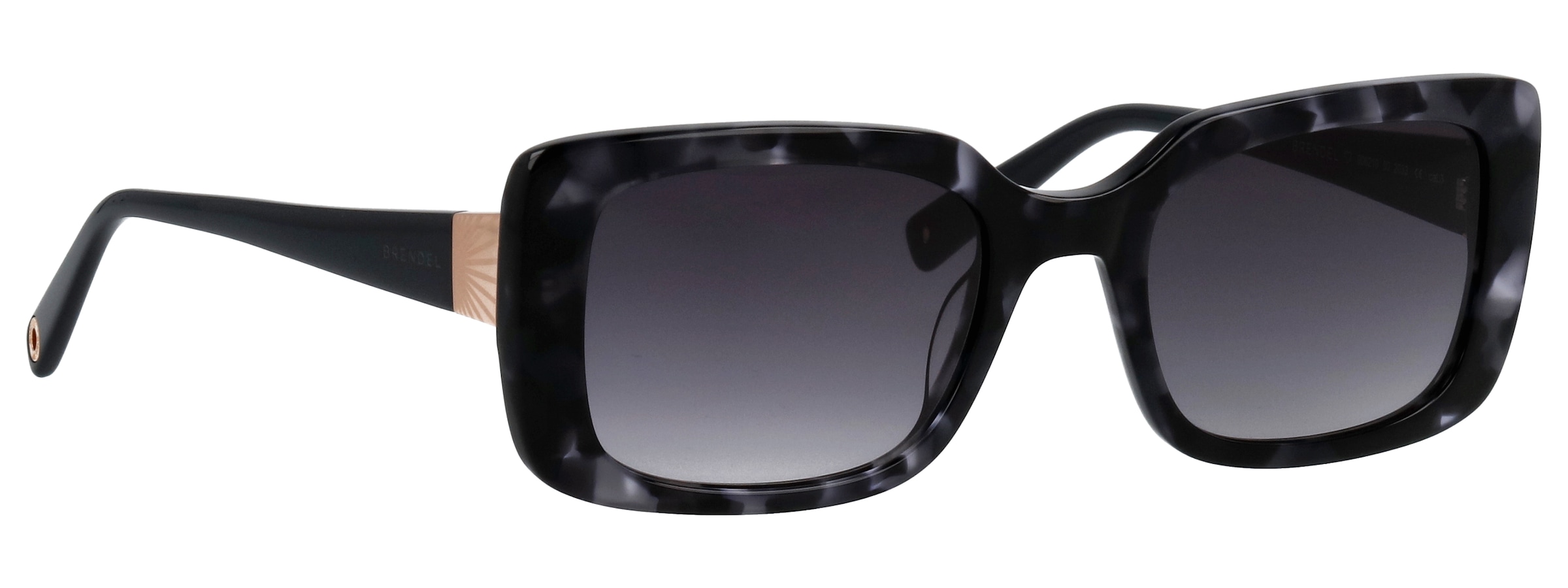 BRENDEL eyewear Sonnenbrille »Modell 906210« Form Karree/Eckig, Logoschriftzug auf Bügel, Kunststofffassung
